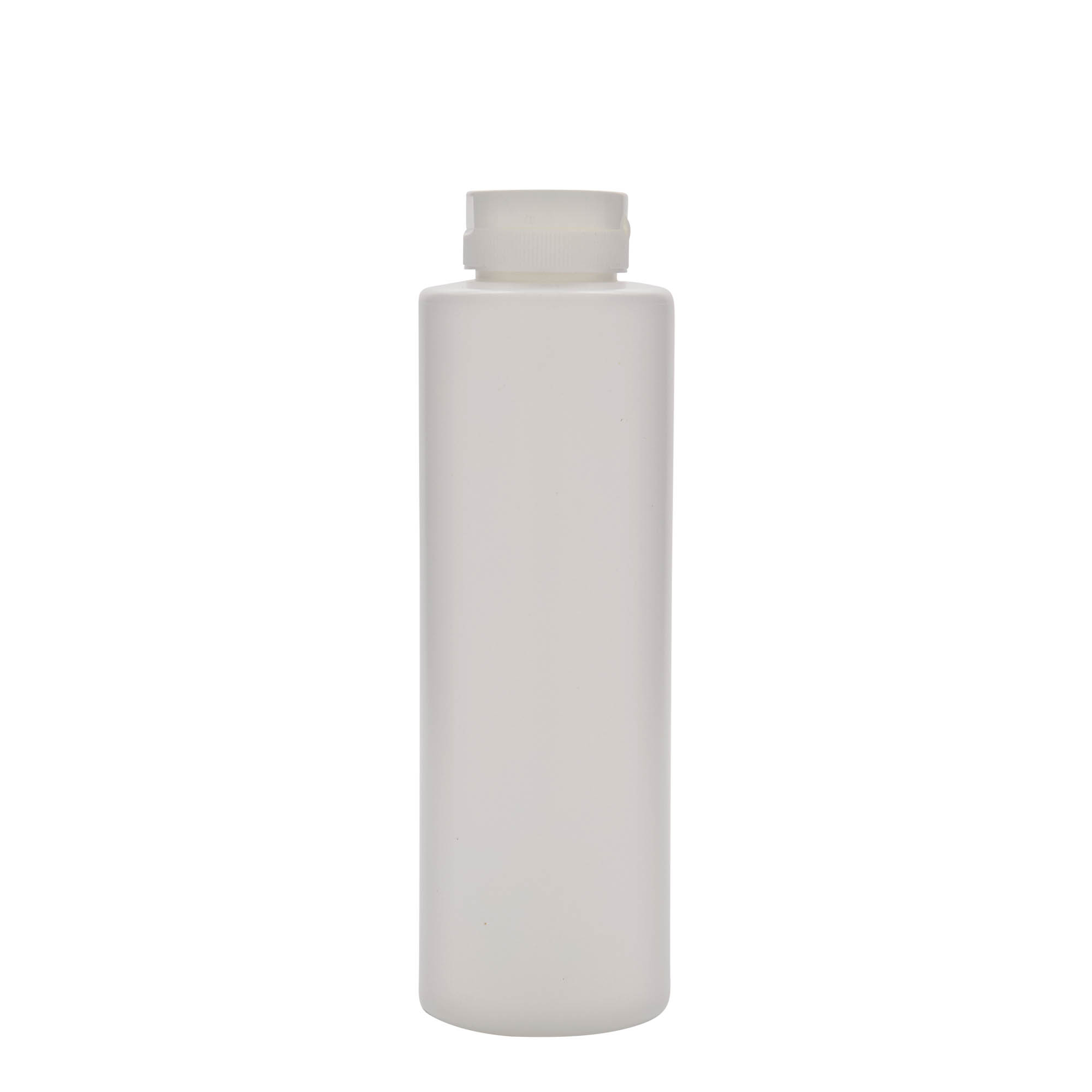 Flacon à sauce 500 ml , plastique LDPE, blanc, bouchage: GPI 38/400