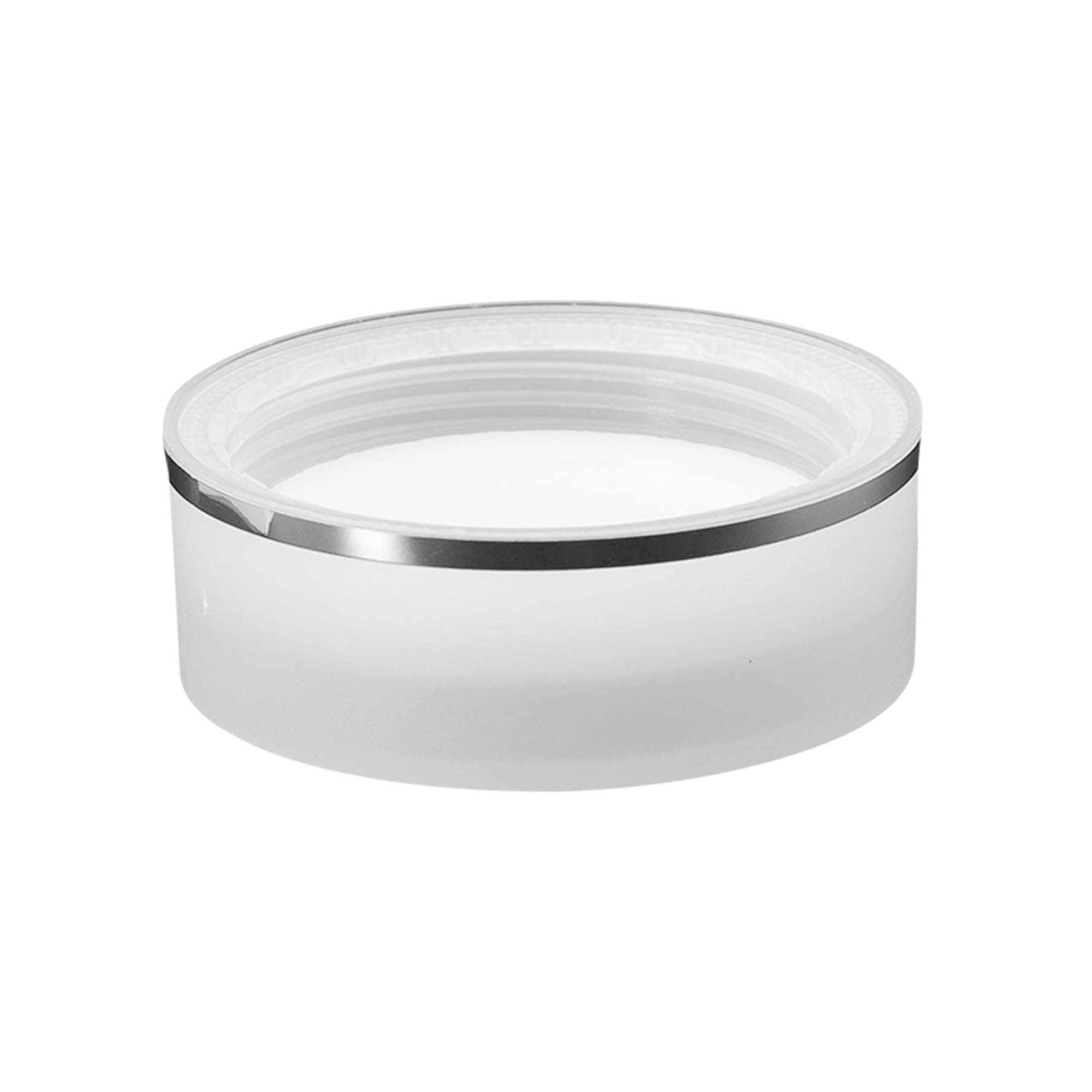 Bougage à vis 'Clear/Platin Edition', plastique PP, blanc, pour bouchage: 53/2P