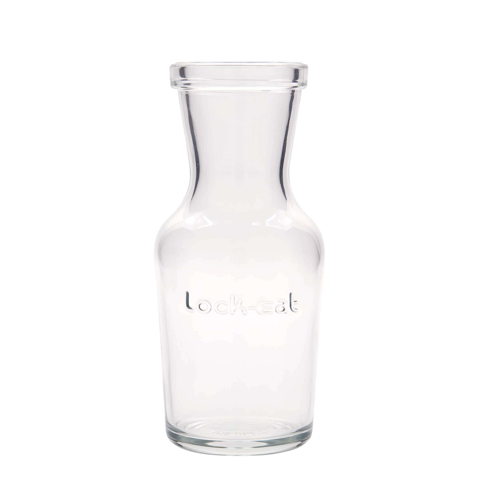 Glazen karaf 'Lock-Eat', 500 ml, monding: beugelsluiting