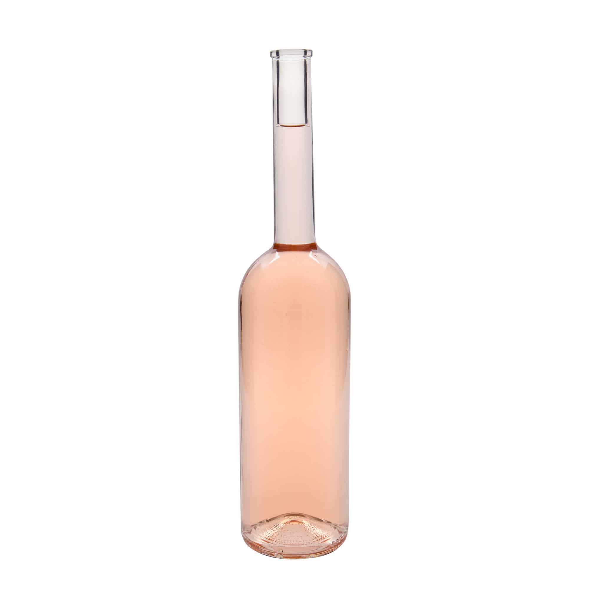 Glazen fles 'Opera', 1000 ml, monding: kurk