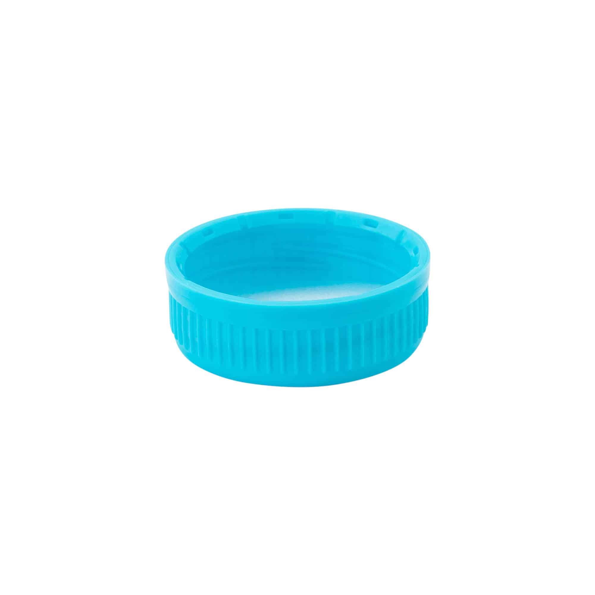 Bougage à vis 40 mm, plastique PE, bleu clair