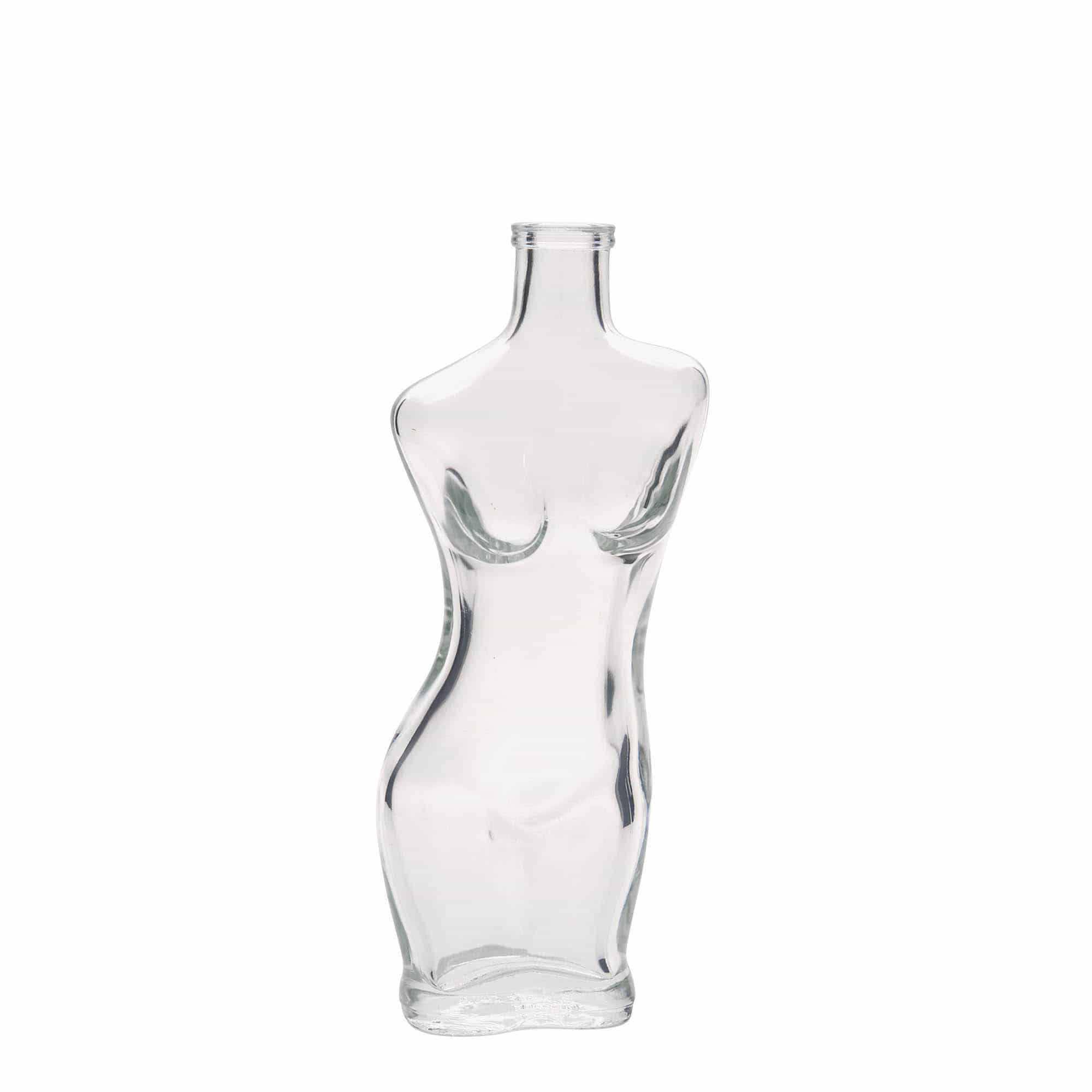 Bouteille en verre 200 ml 'Eva', bouchage: bouchon