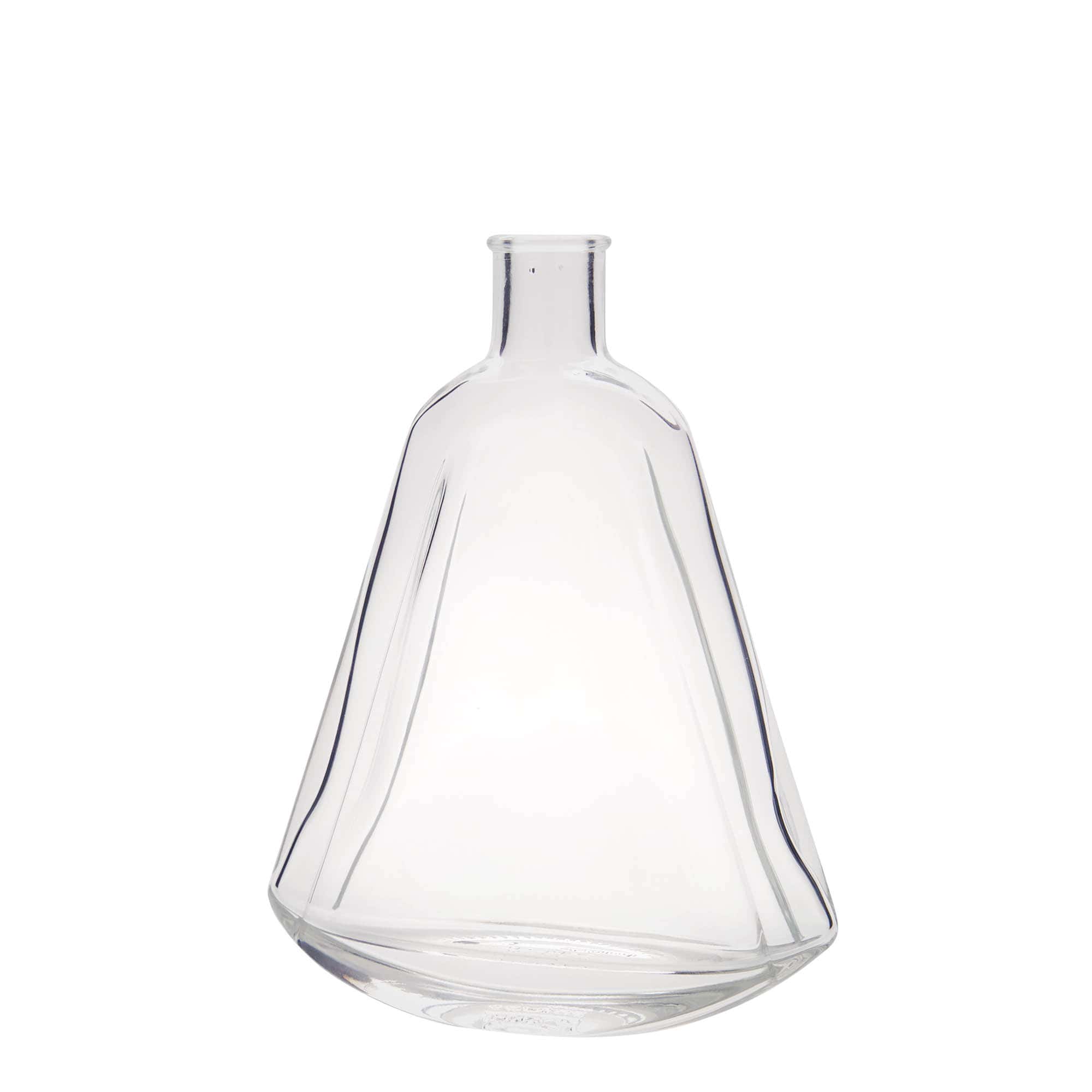 Bouteille en verre 350 ml 'Maurizio', ovale, bouchage: bouchon