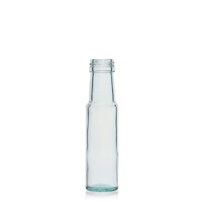 Hoge cilindrische fles, 100 ml, monding: PP 31,5