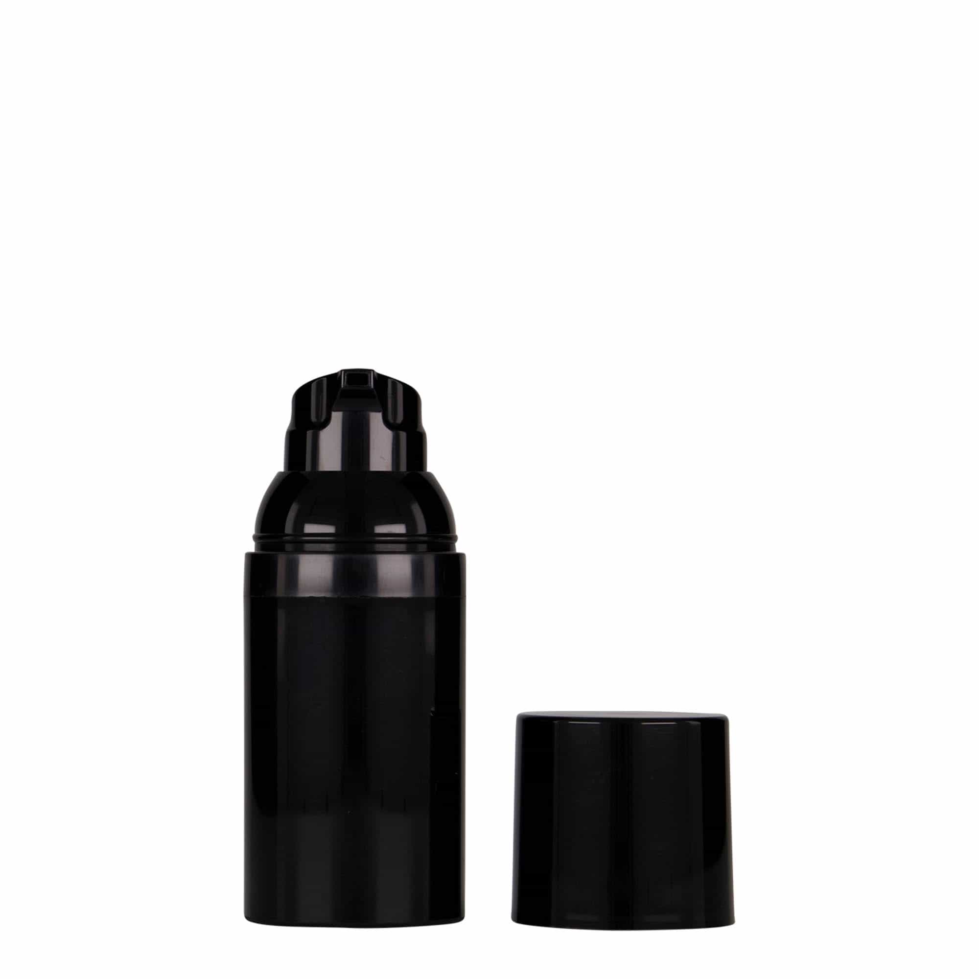 Airless Dispenser 'Mezzo', 30 ml, PP-kunststof, zwart