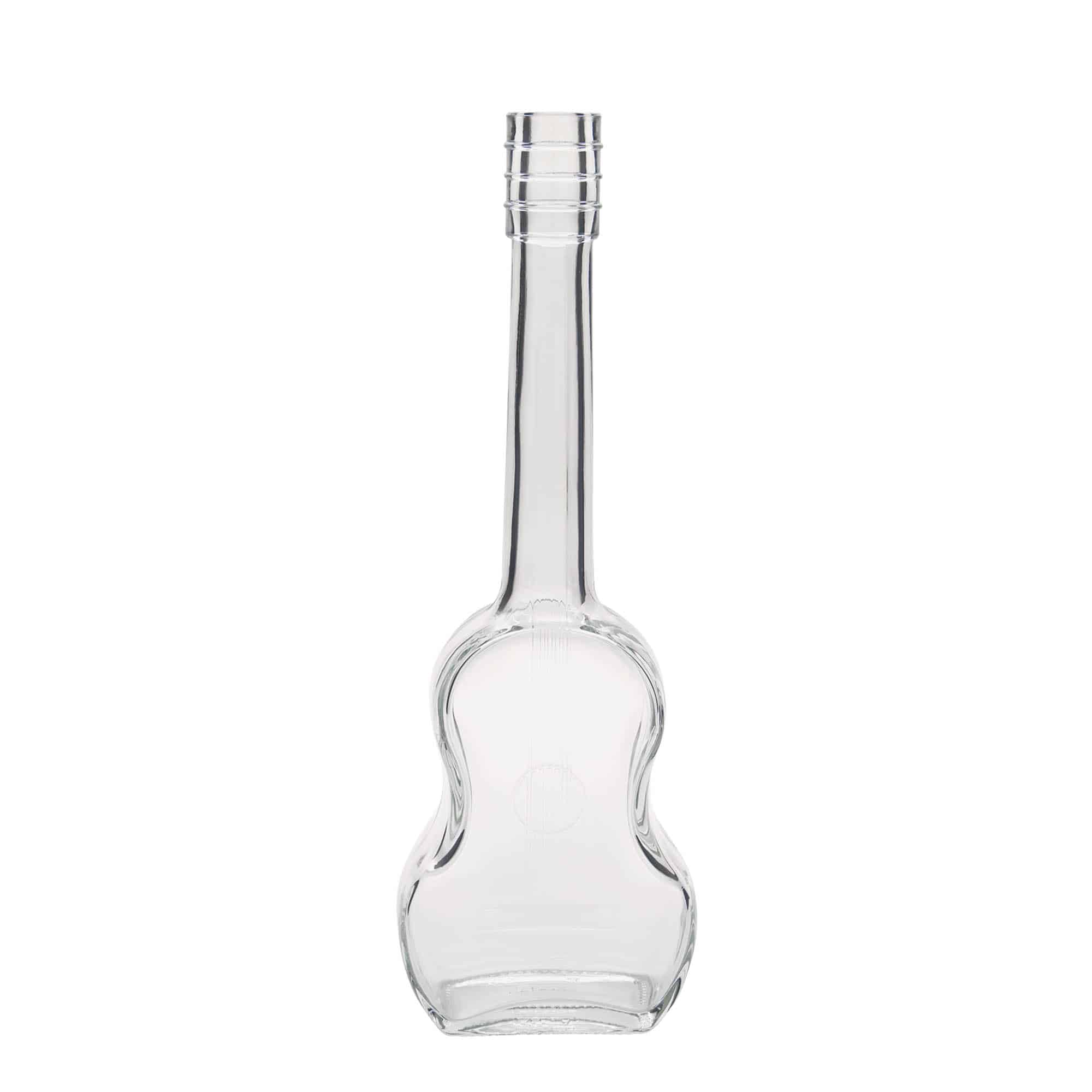 Bouteille en verre 500 ml 'Guitare', bouchage: bouchon