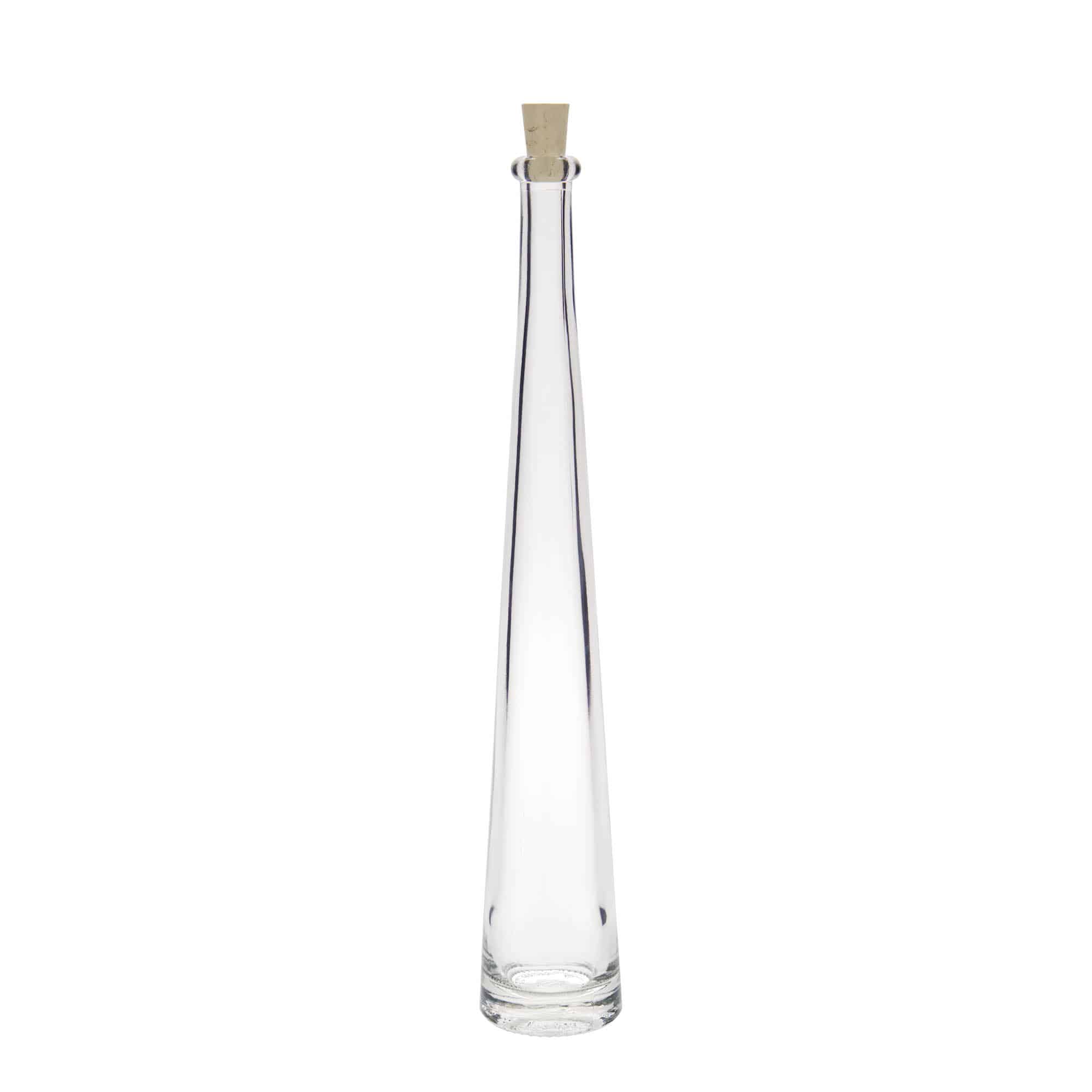 Bouteille en verre 100 ml 'Dama Rondo', bouchage: bouchon