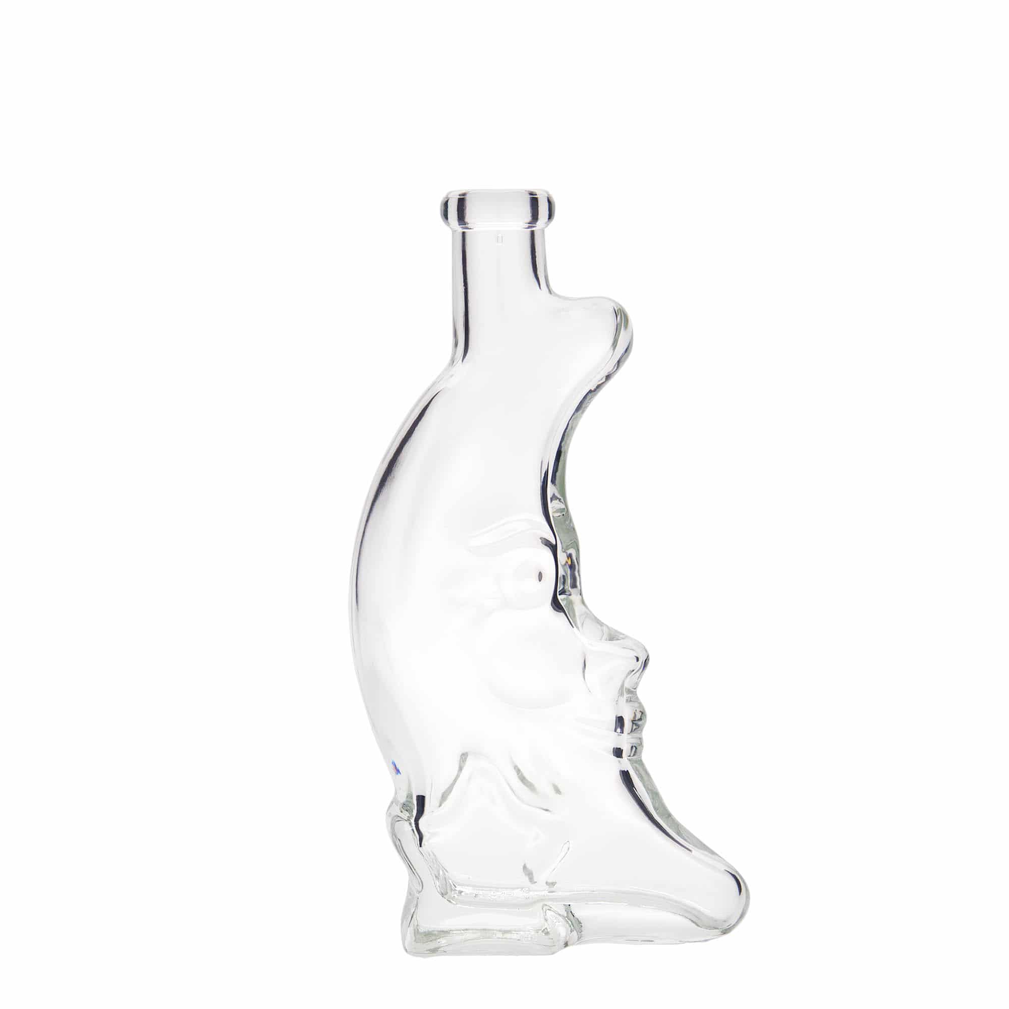 Bouteille en verre 200 ml 'Lune', bouchage: bouchon