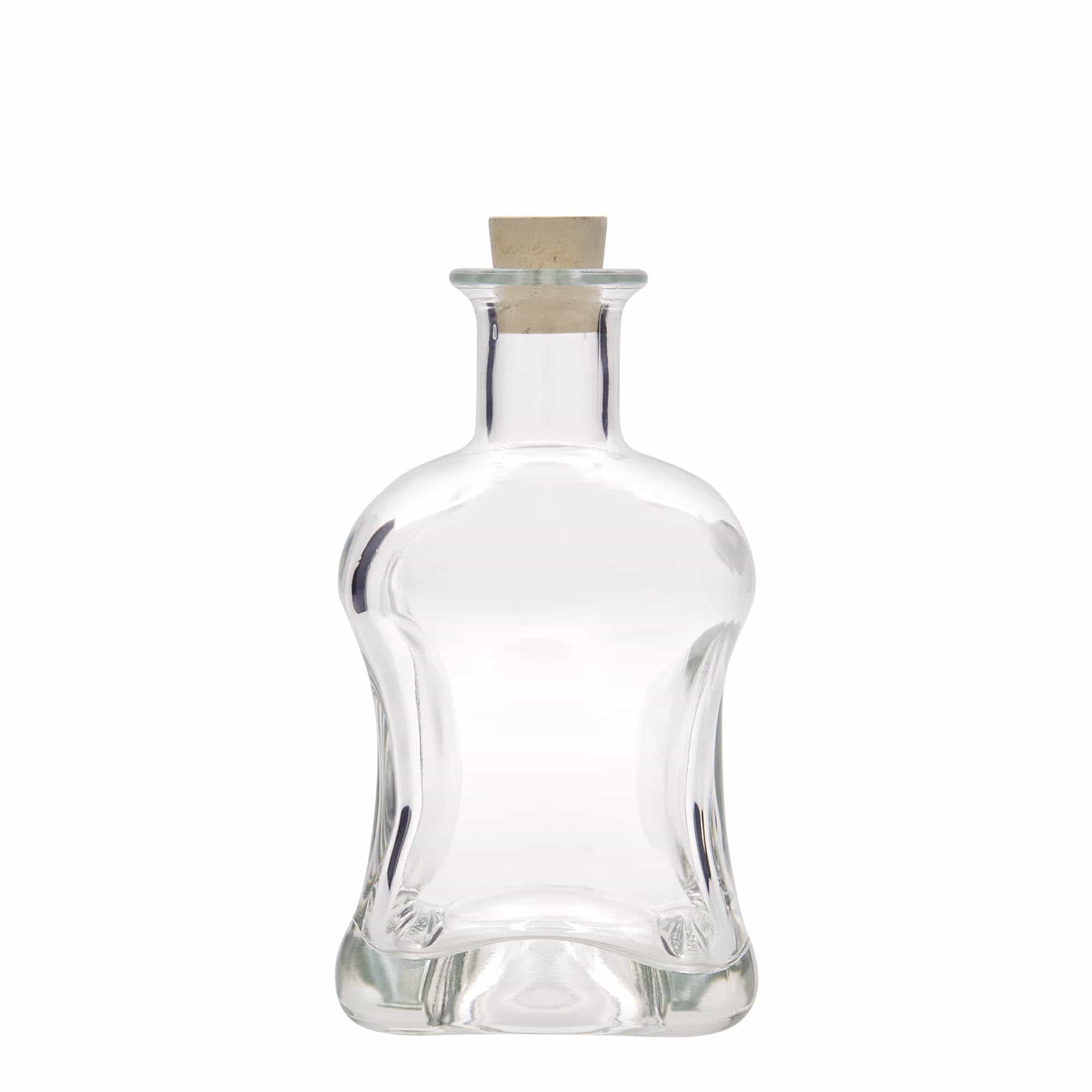 Bouteille en verre 500 ml 'Dublin', carrée, bouchage: bouchon