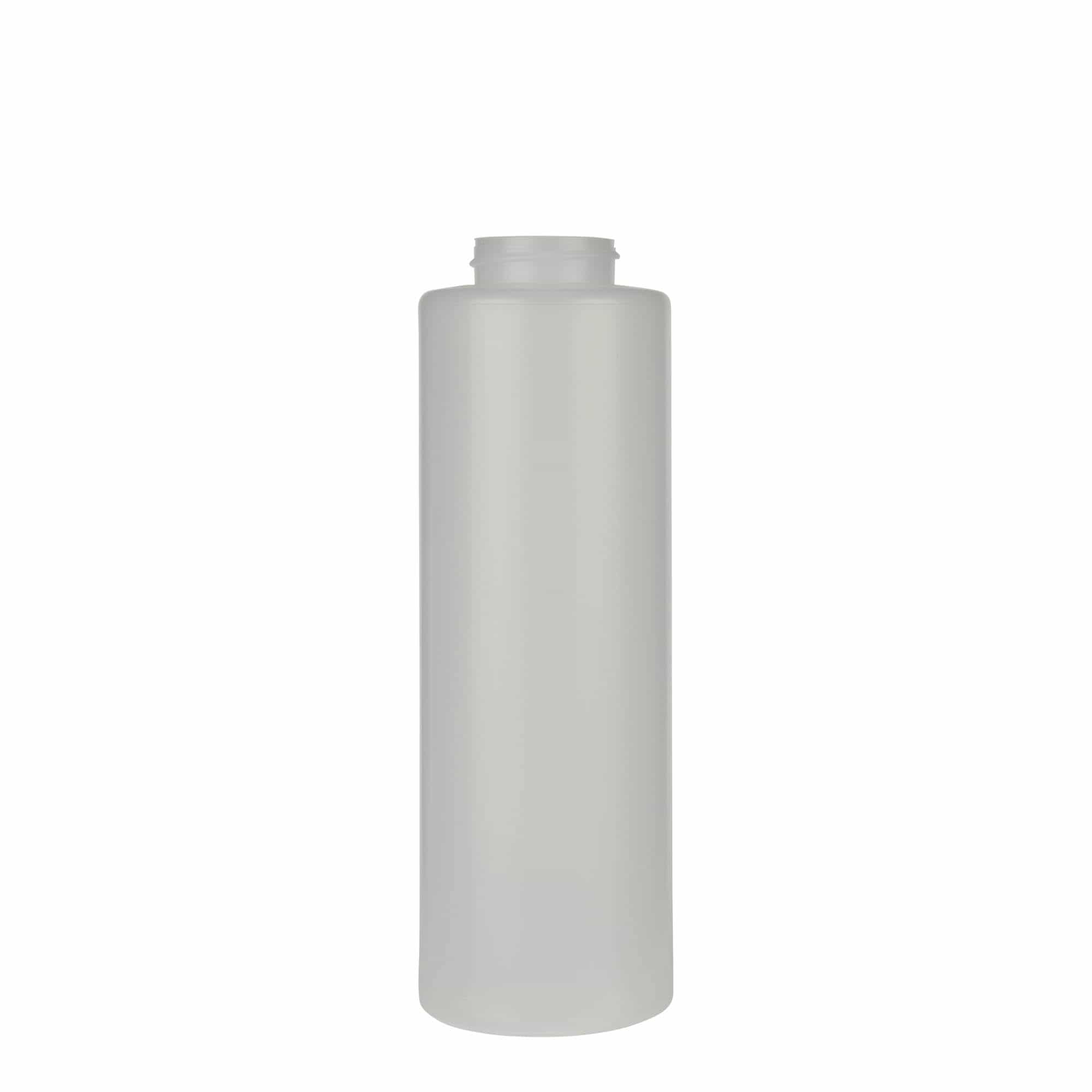 Flacon à sauce 500 ml , plastique LDPE, nature, bouchage: GPI 38/400