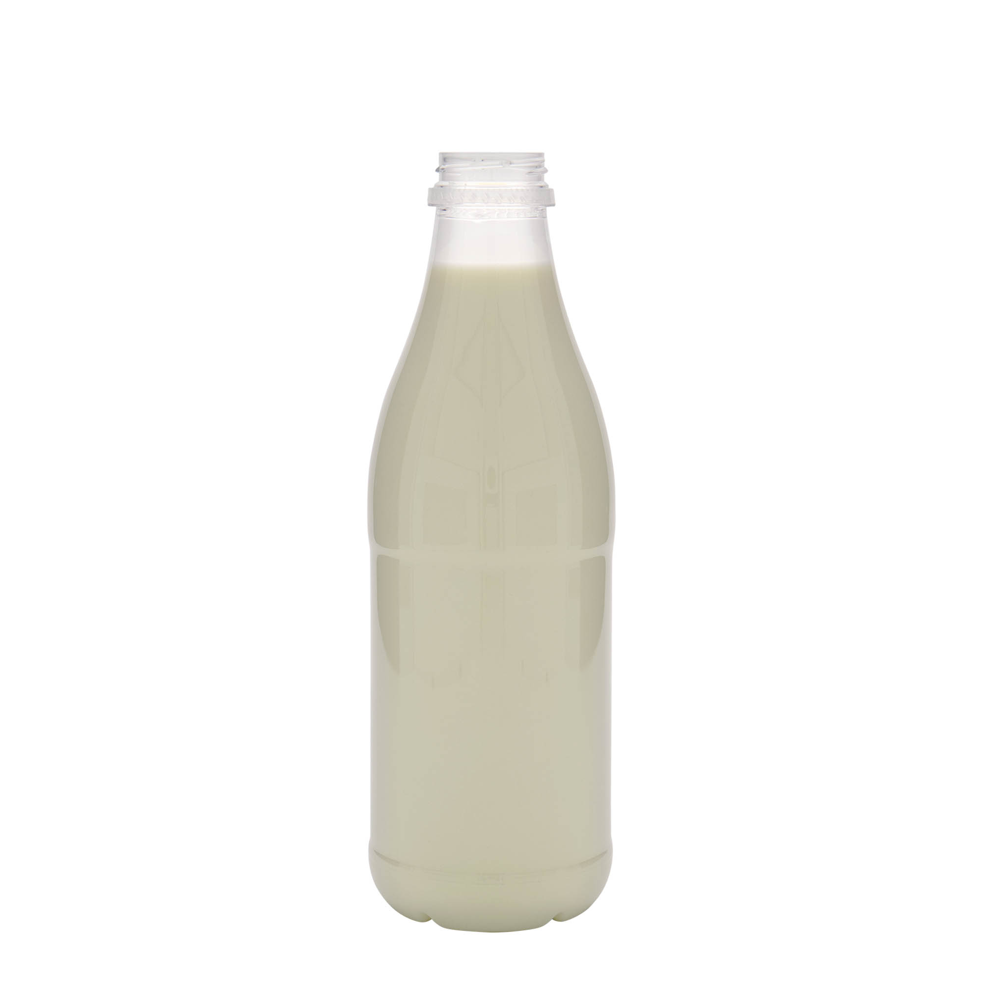 Bouteille en PET 1 000 ml 'Milk and Juice', plastique, bouchage: 38 mm