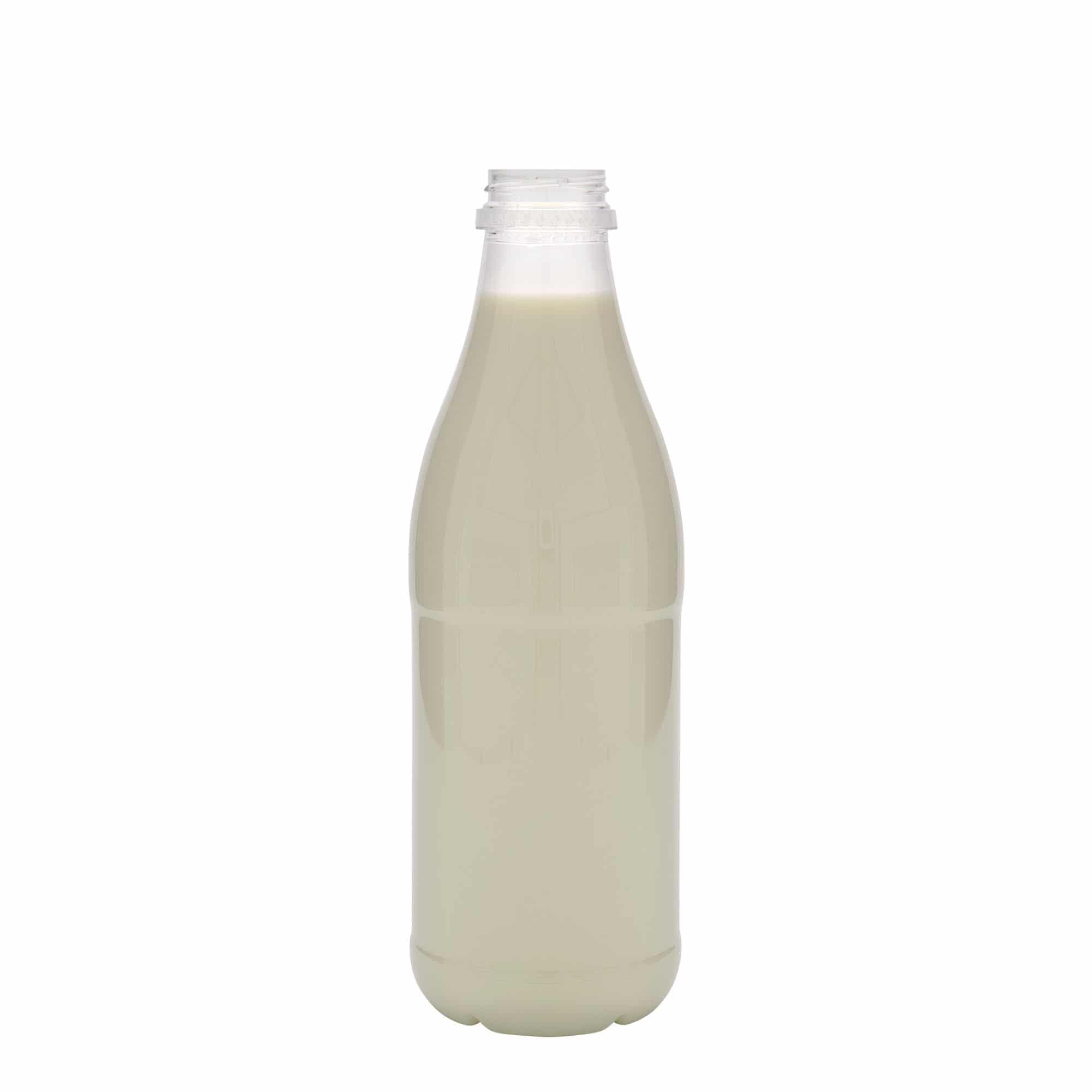 Bouteille en PET 1 000 ml 'Milk and Juice', plastique, bouchage: 38 mm