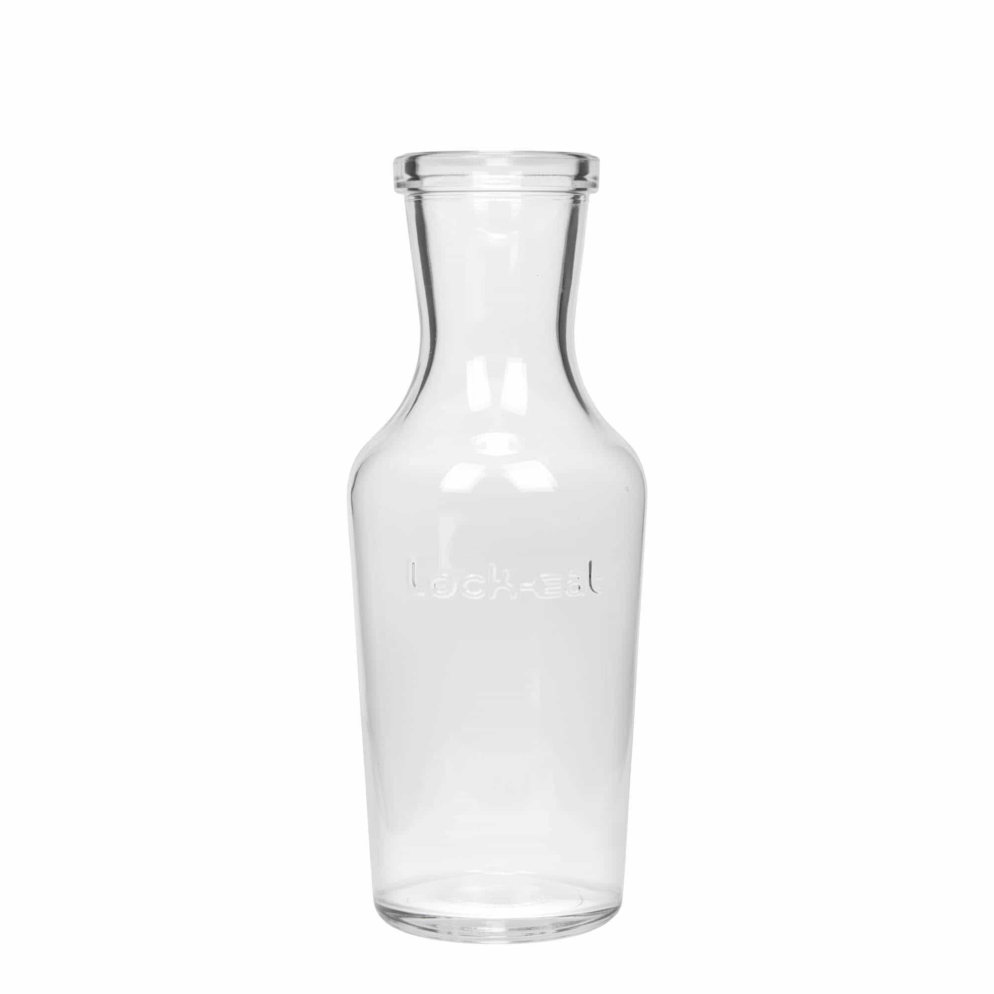 Carafe en verre 1 000 ml 'Lock-Eat', bouchage: bouchon mécanique