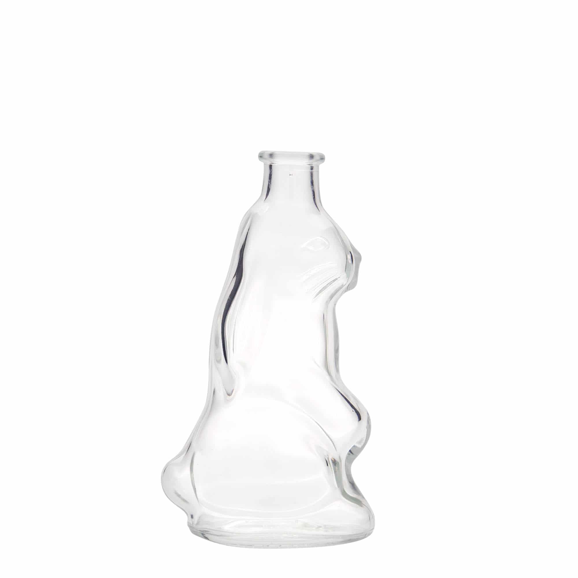 Bouteille en verre 200 ml 'Lapin', bouchage: bouchon