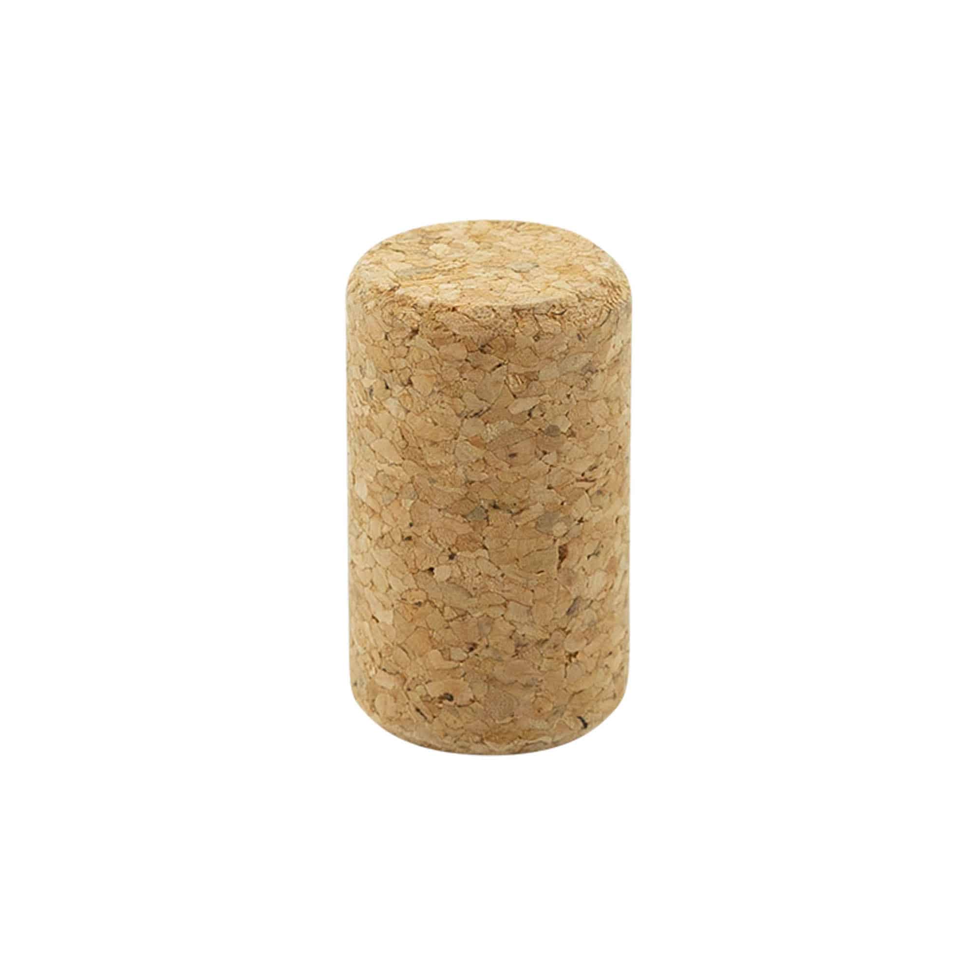 Bouchon de vin 22,5 mm, liège naturel, beige, pour bouchage: bouchon