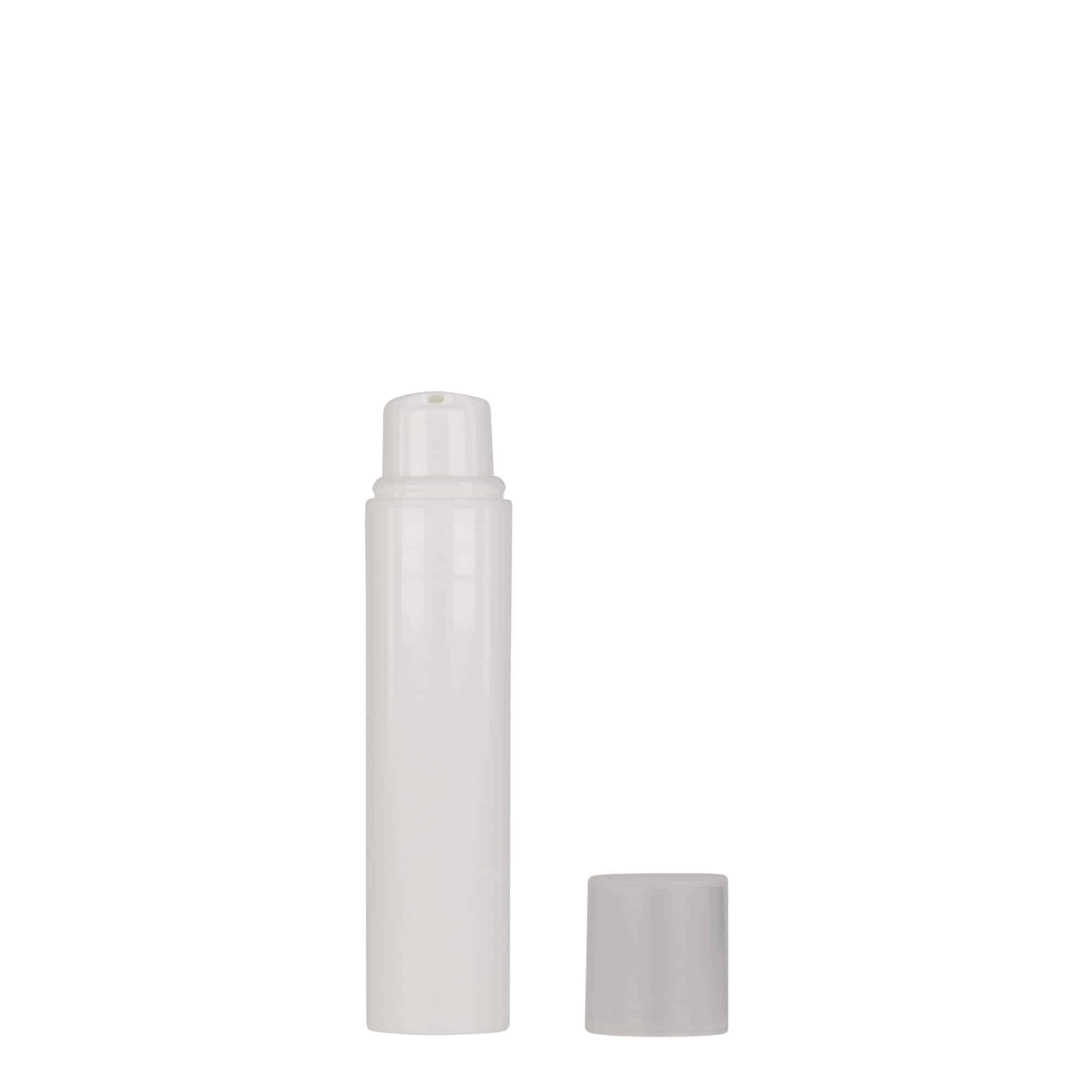 Flacon airless 15 ml 'Nano', plastique PP, blanc