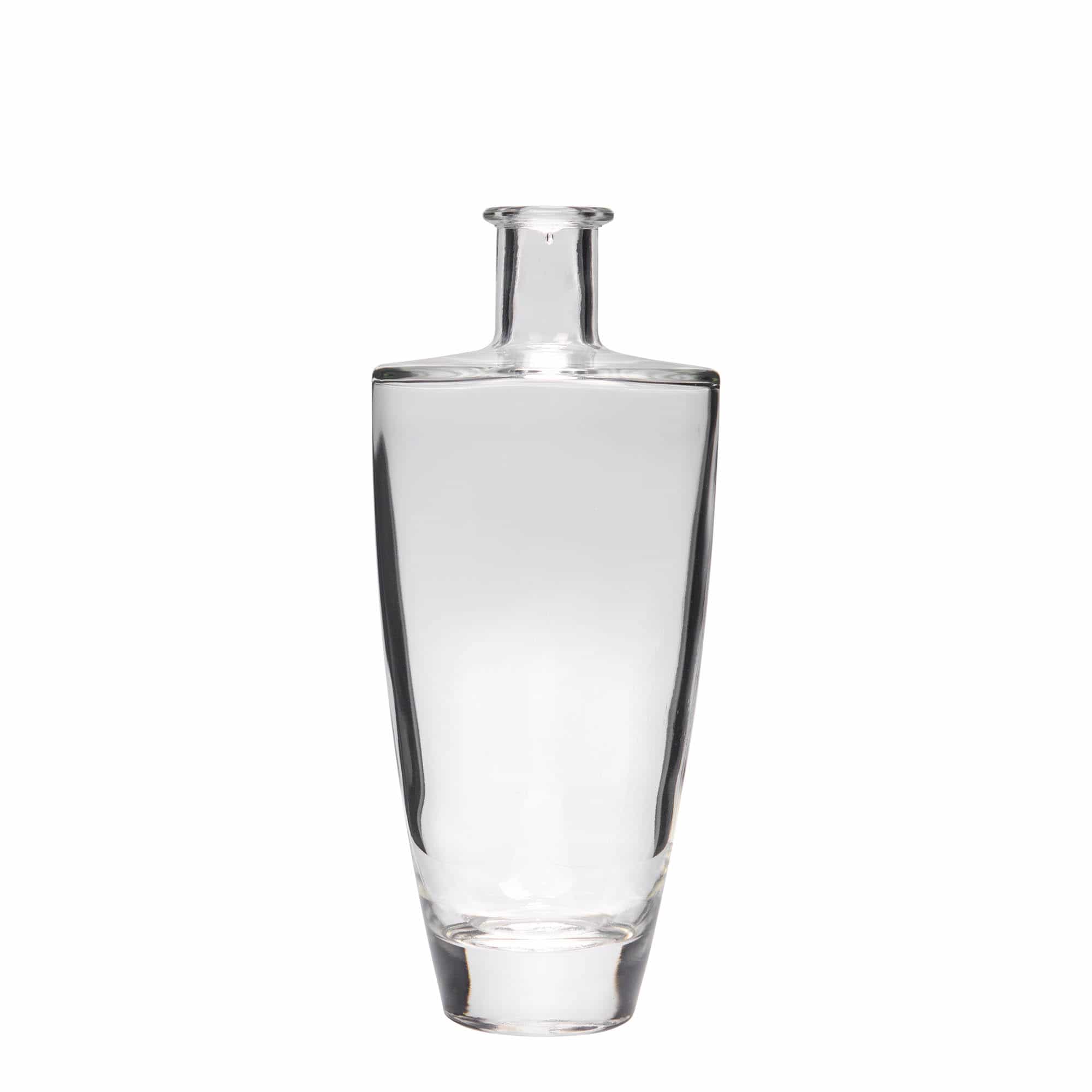 Bouteille en verre 500 ml 'Vanessa', ovale, bouchage: bouchon