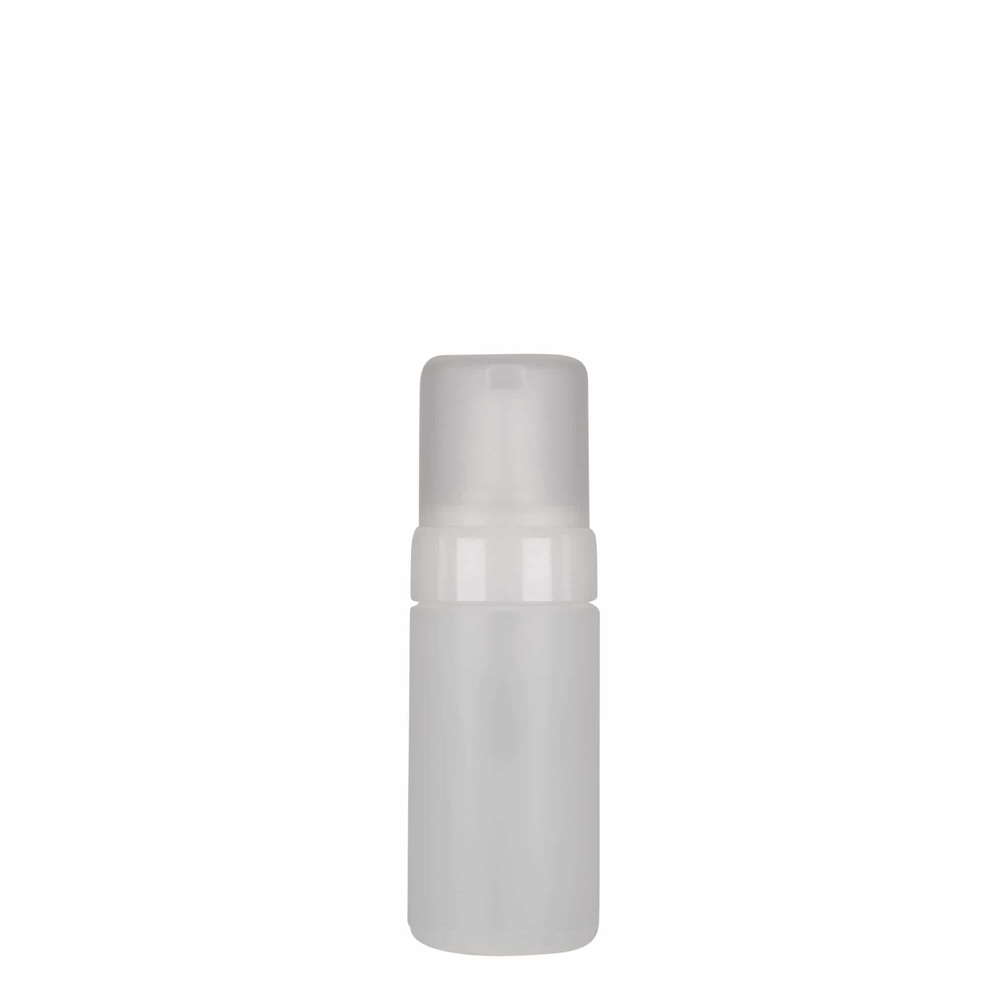 Flacon doseur 100 ml 'Foamer', plastique PE, nature, bouchage: Bougage à vis