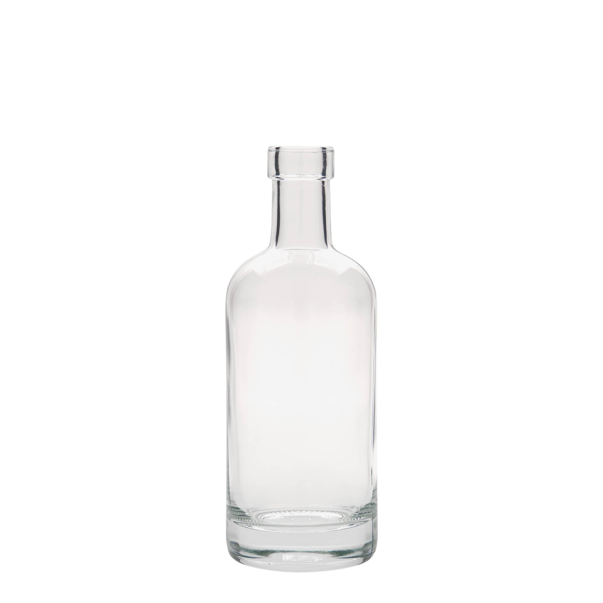 Glazen fles 'Linea Uno', 250 ml, monding: kurk