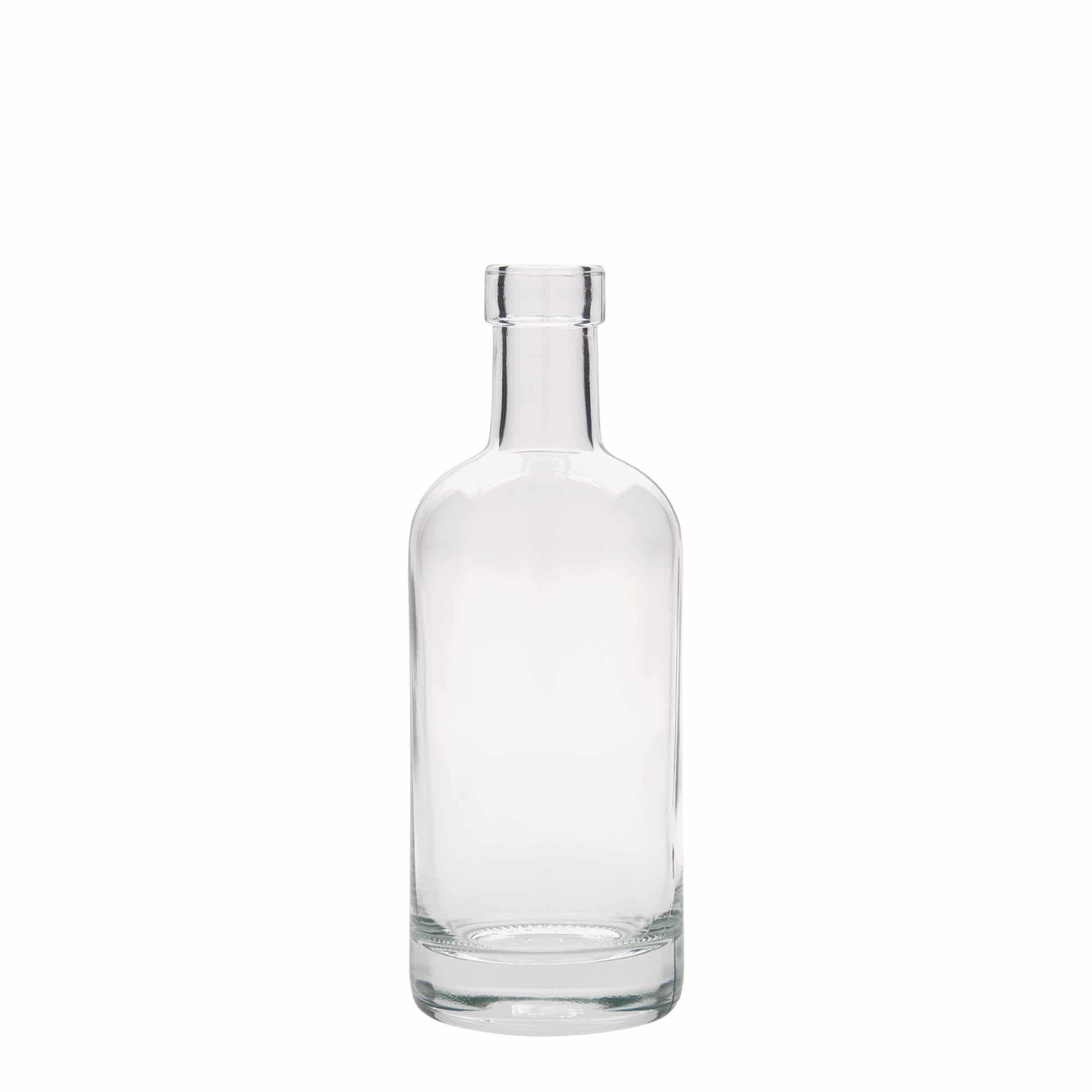 Glazen fles 'Linea Uno', 250 ml, monding: kurk