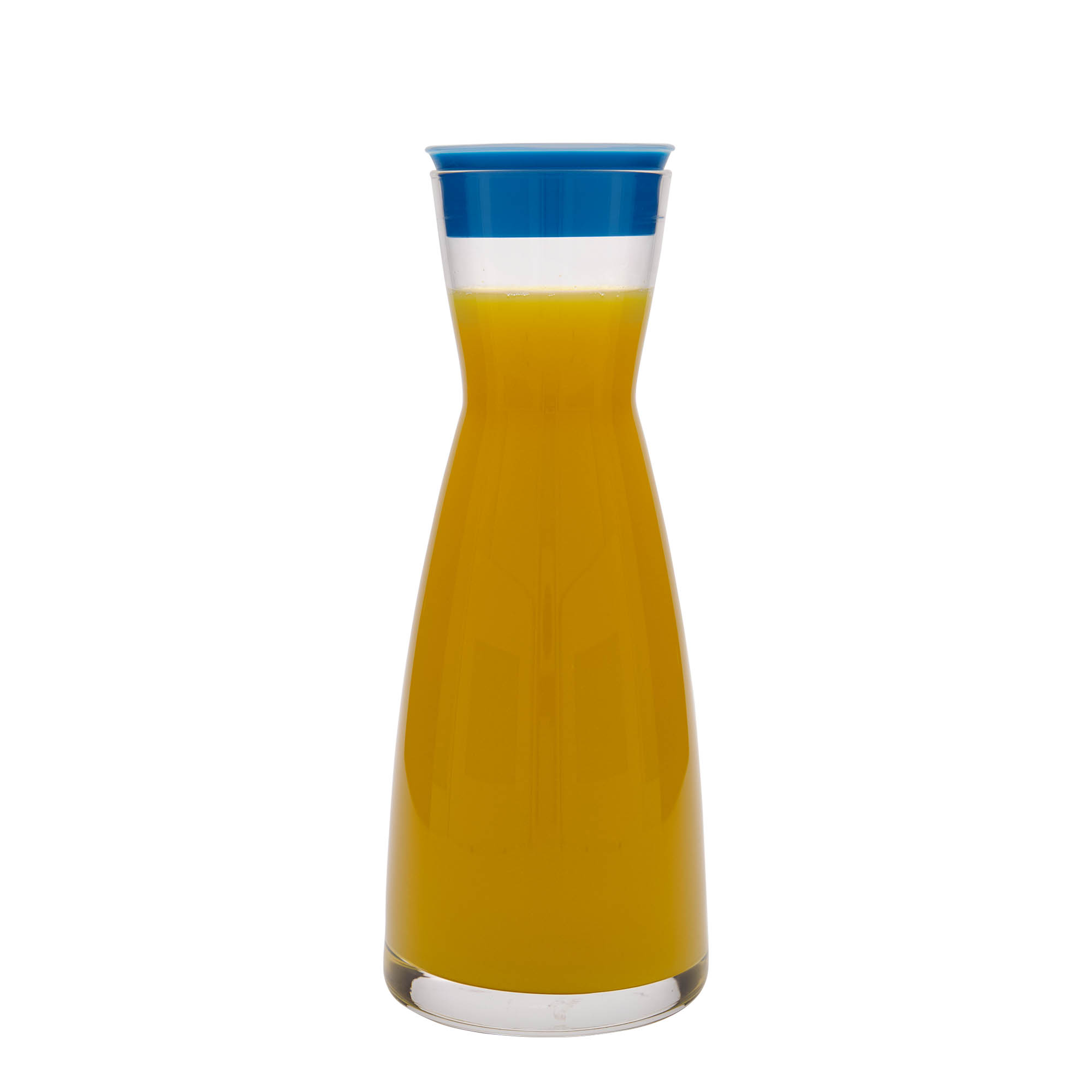 Carafe 1 000 ml 'Ypsilon', verre, bleu