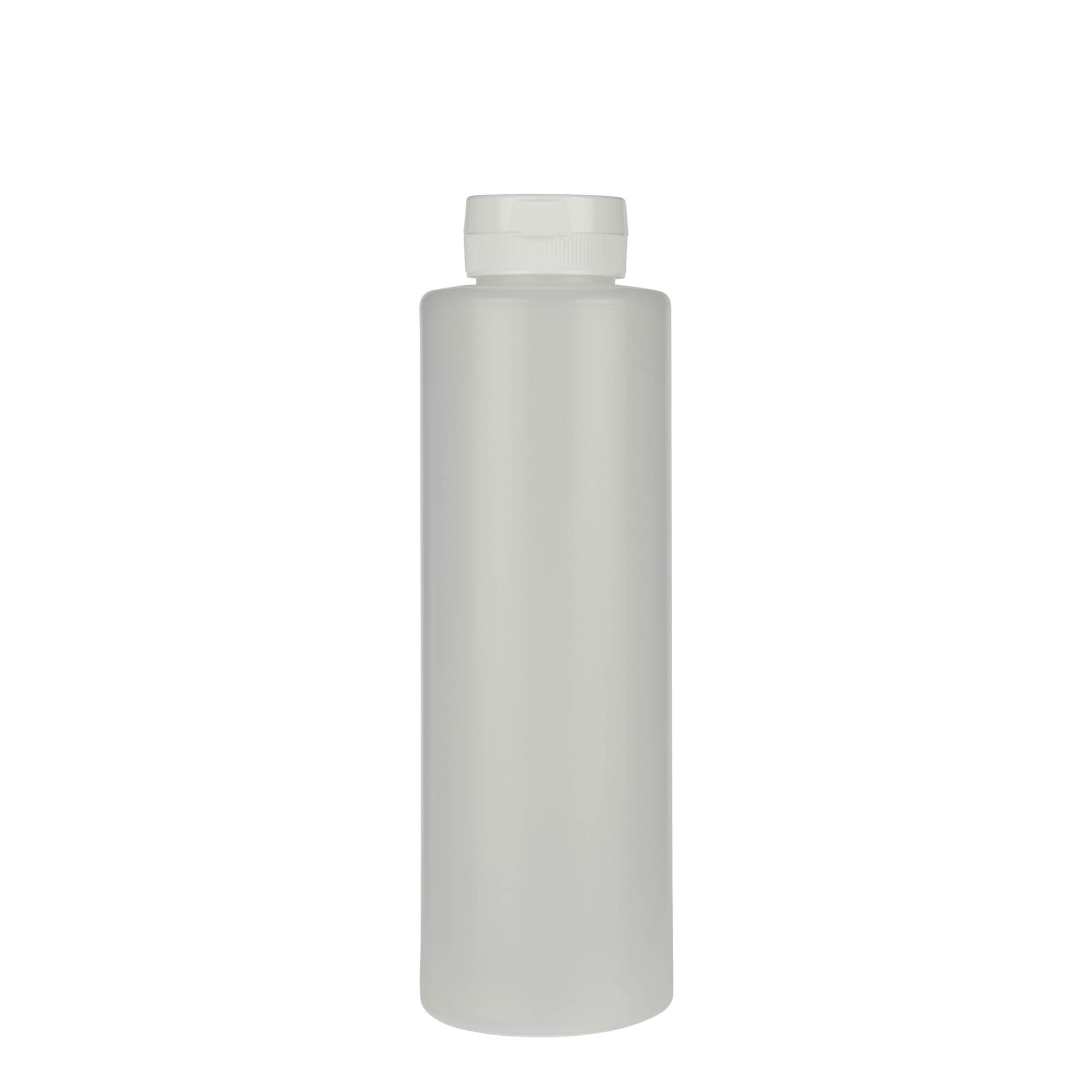 Flacon à sauce 500 ml , plastique LDPE, nature, bouchage: GPI 38/400