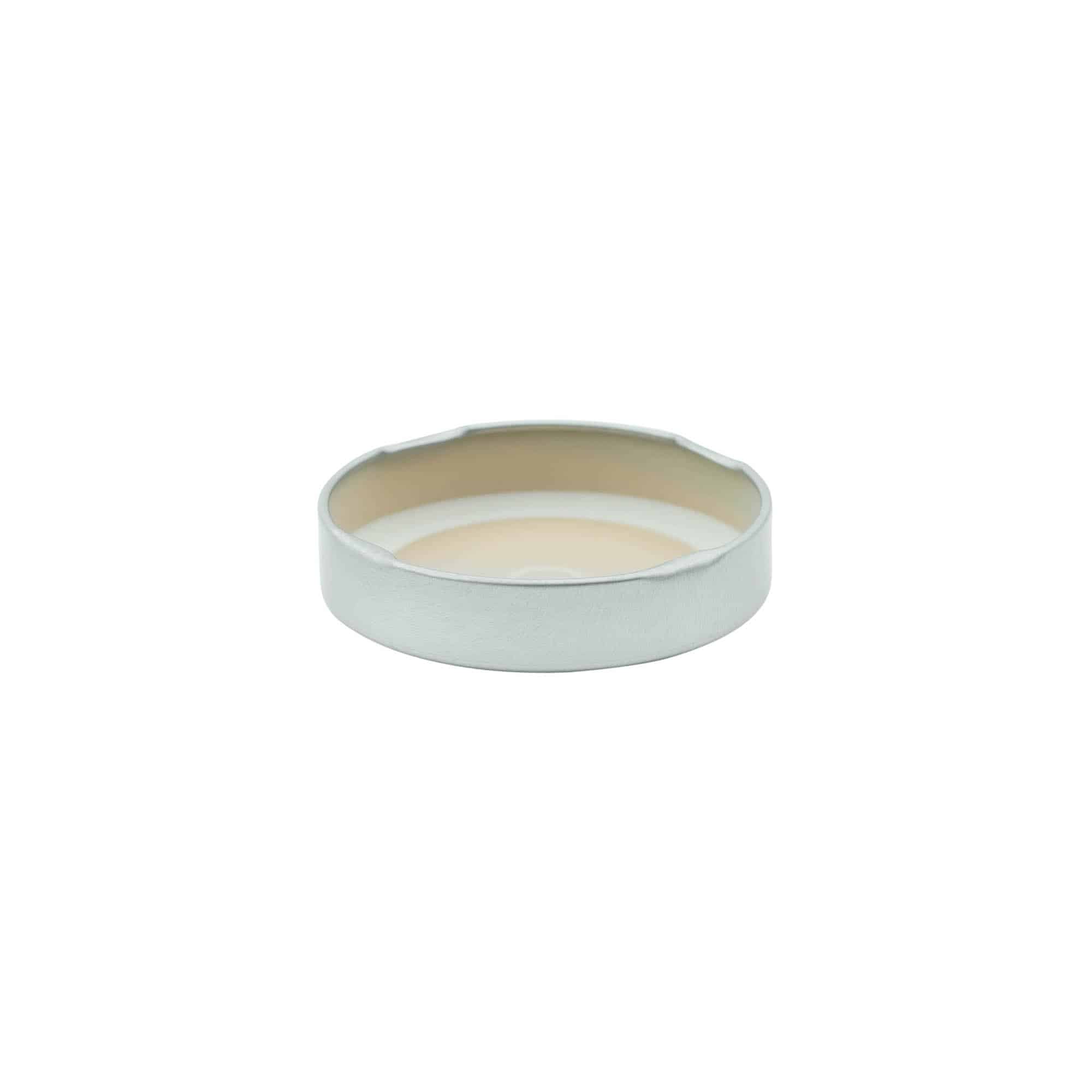 Bouchon Deep-Twist-Off, fer blanc, argenté, pour bouchage: Deep-TO 63