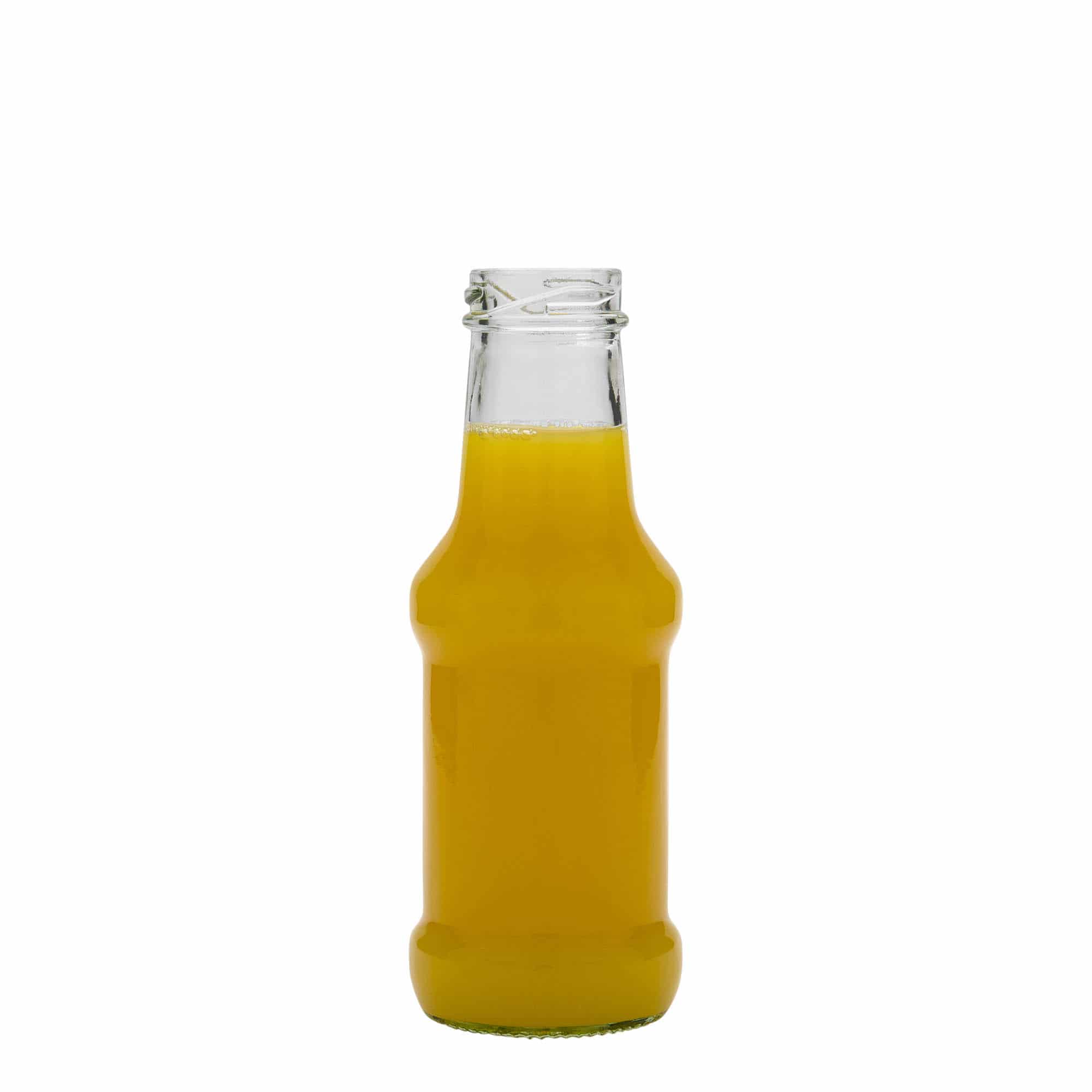 Flacon à sauce 250 ml, verre, bouchage: Twist-Off (TO 38)