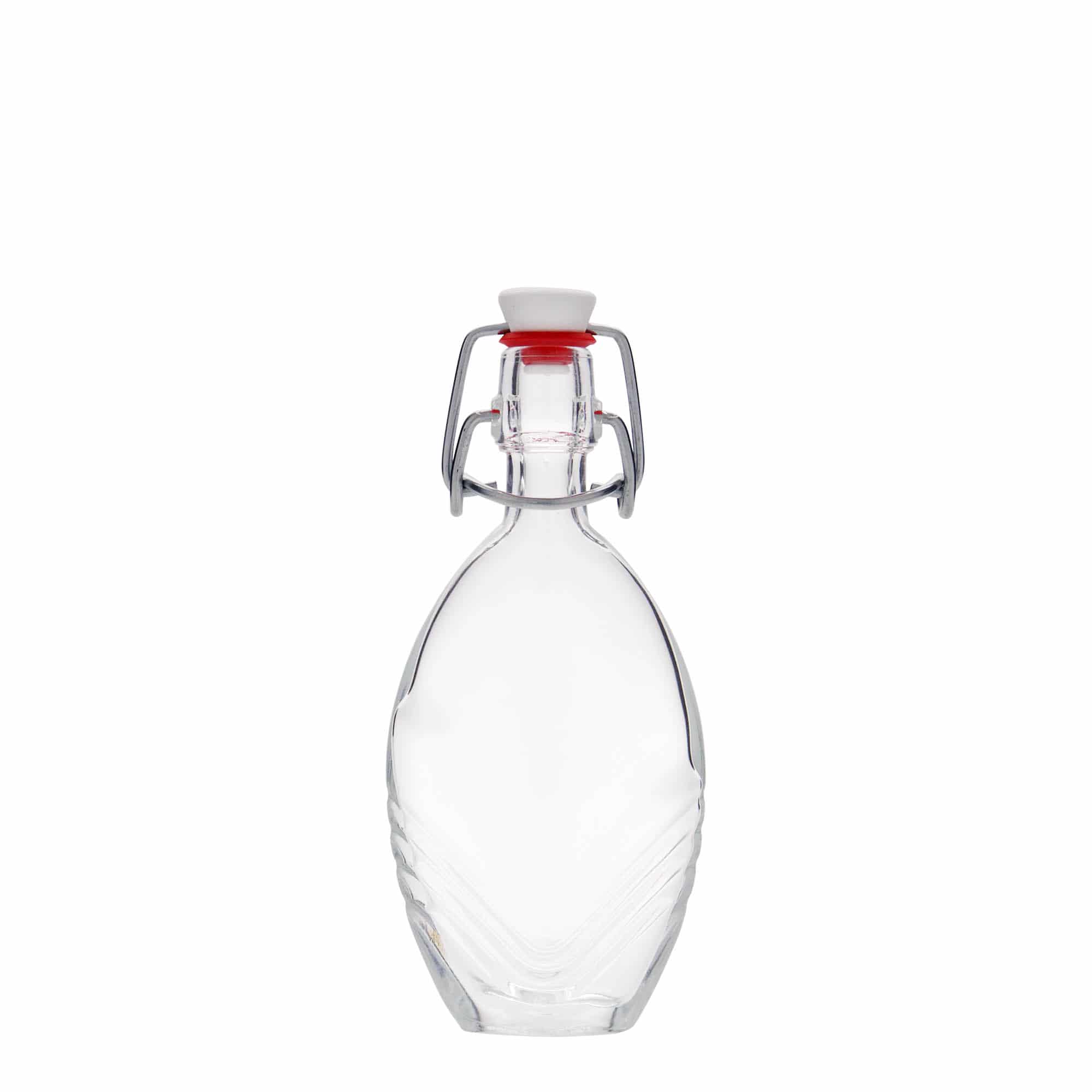 Bouteille en verre 40 ml 'Florence', ovale, bouchage: bouchon mécanique