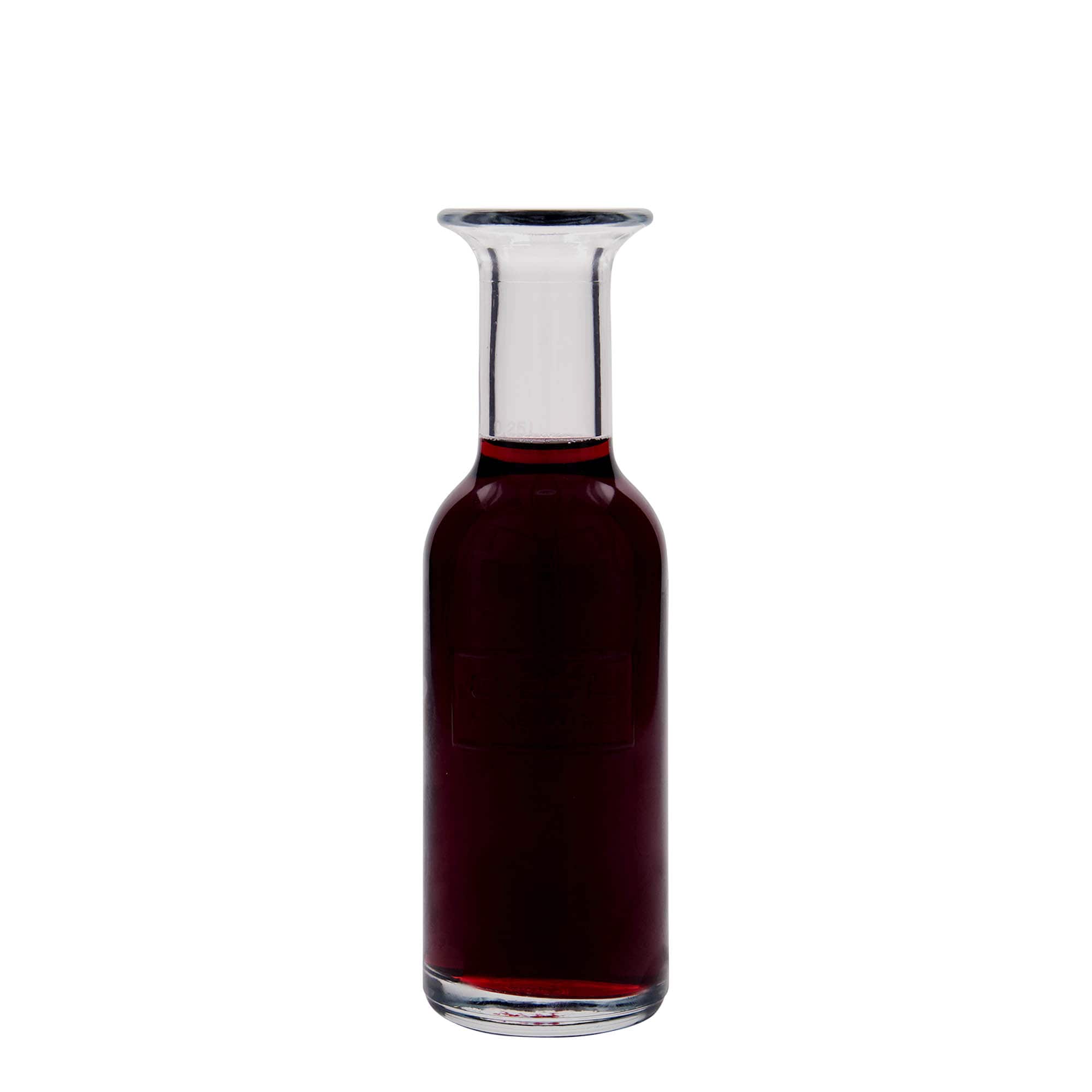 Bouteille en verre 250 ml 'Optima Fine Wine', bouchage: bouchon