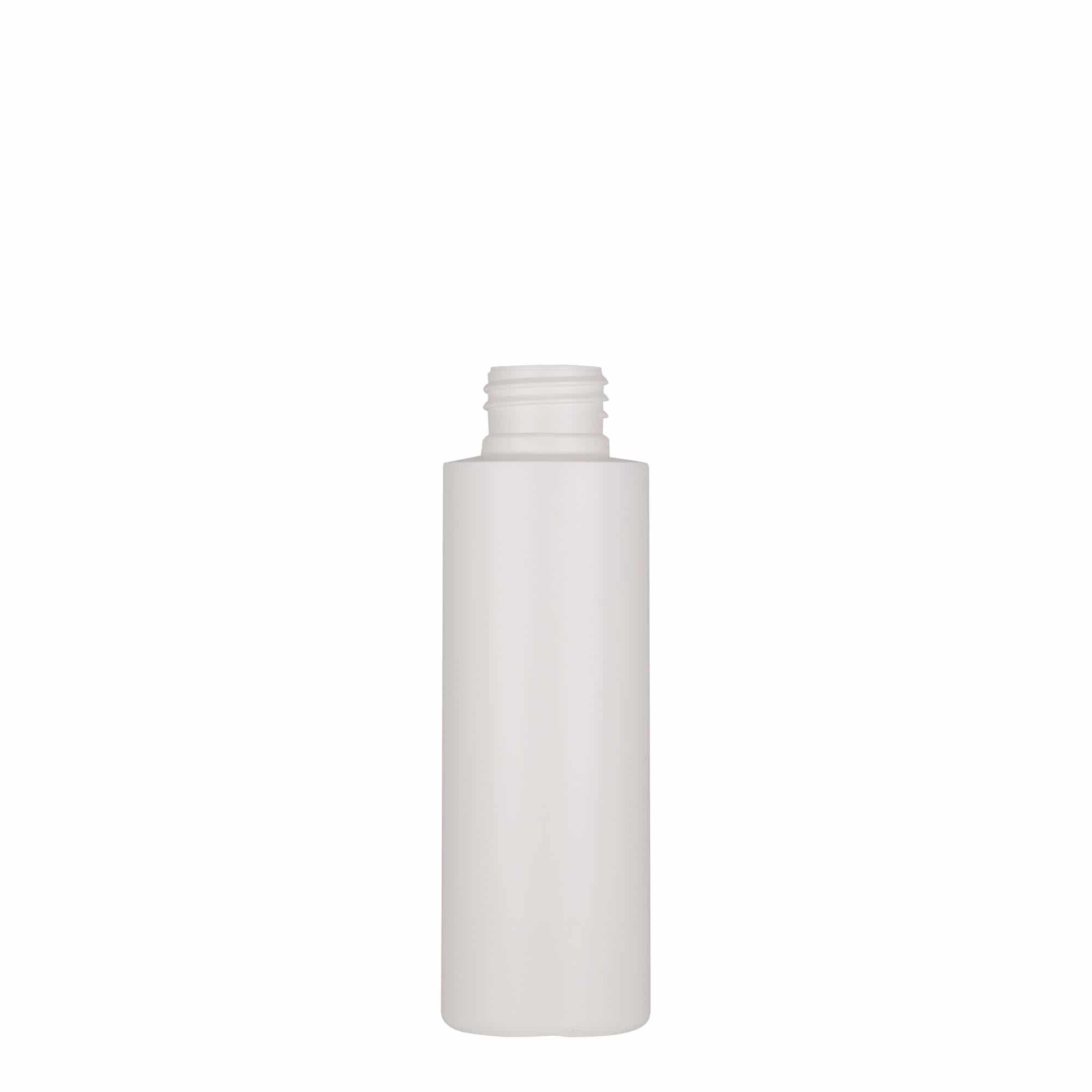 Bouteille en plastique 100 ml 'Pipe', Green PEHD, blanche, bouchage: GPI 24/410