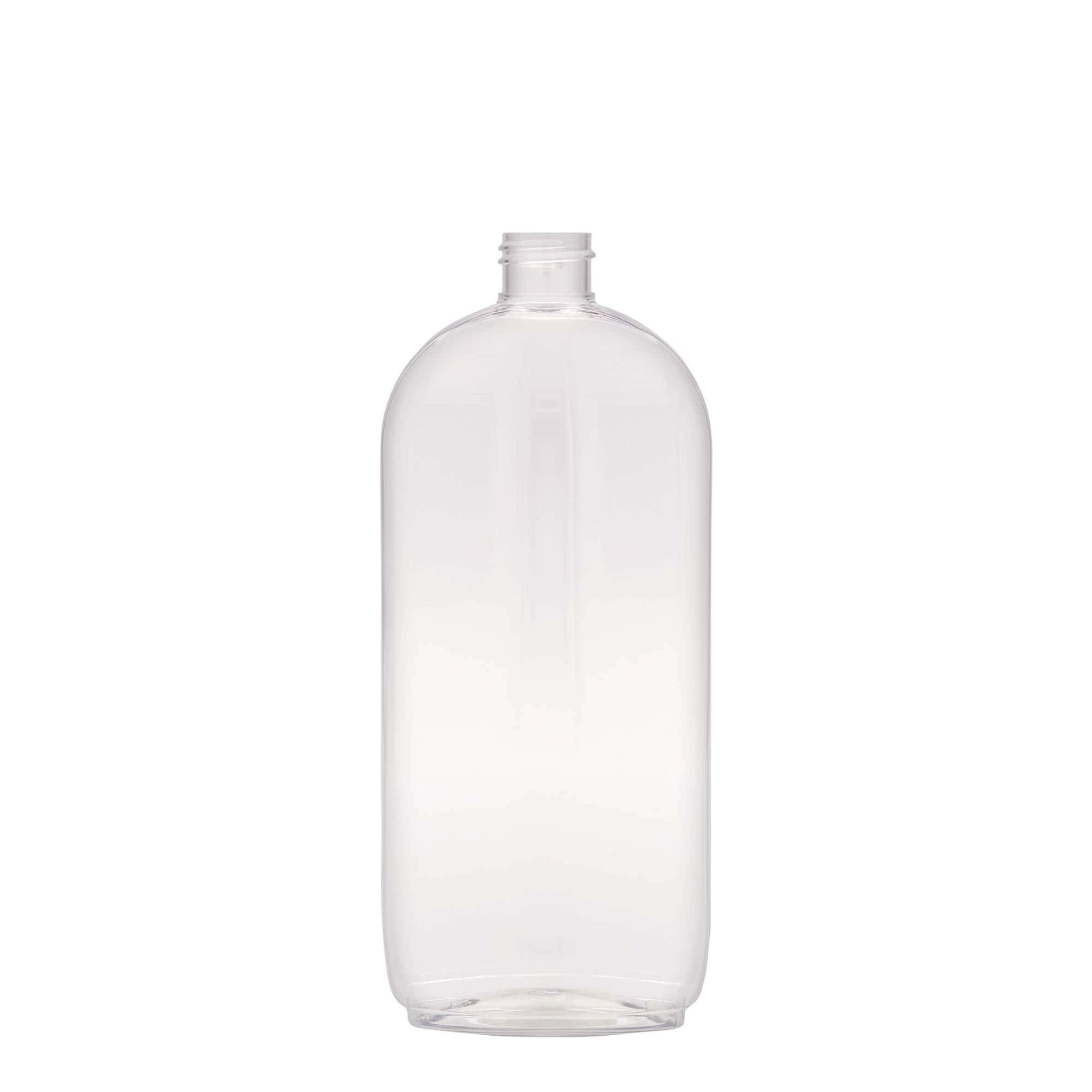 Bouteille en PET 500 ml 'Iris', ovale, plastique, bouchage: GPI 24/410