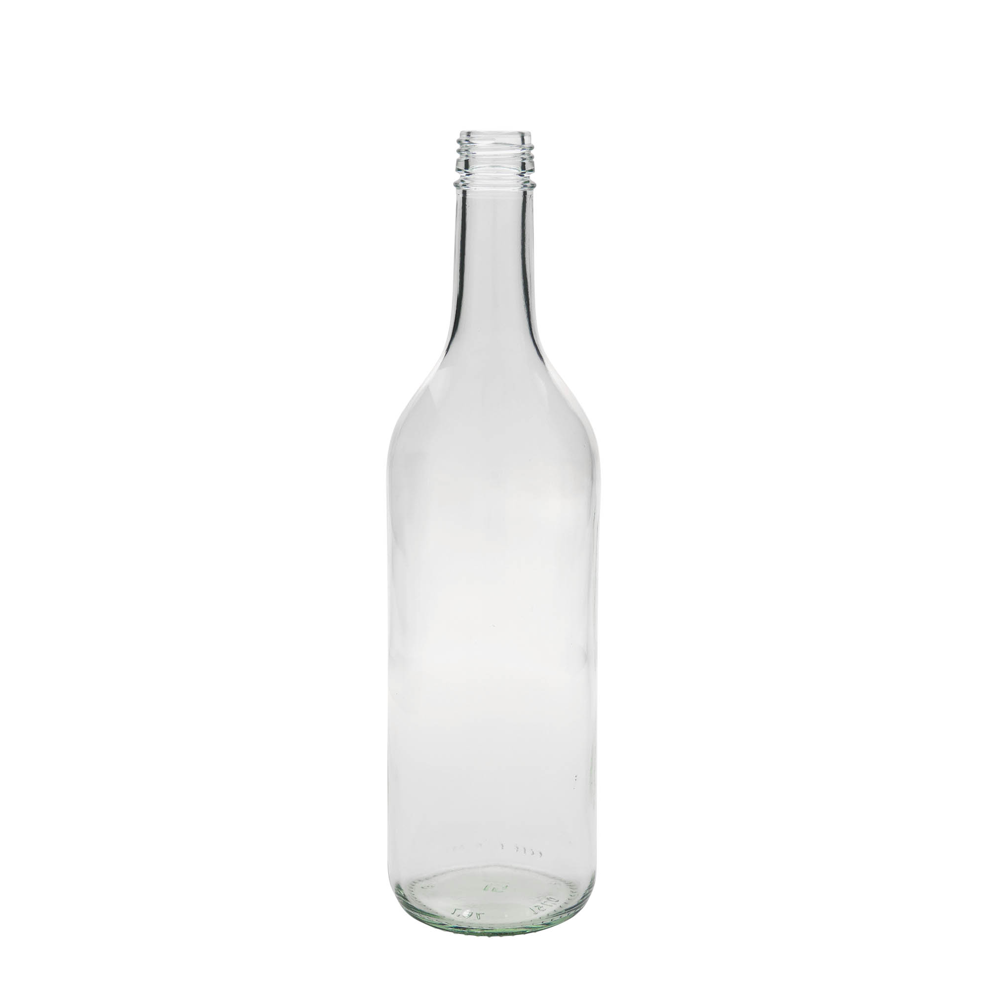 Glazen fles 'Bordeaux', 750 ml, monding: PP 28