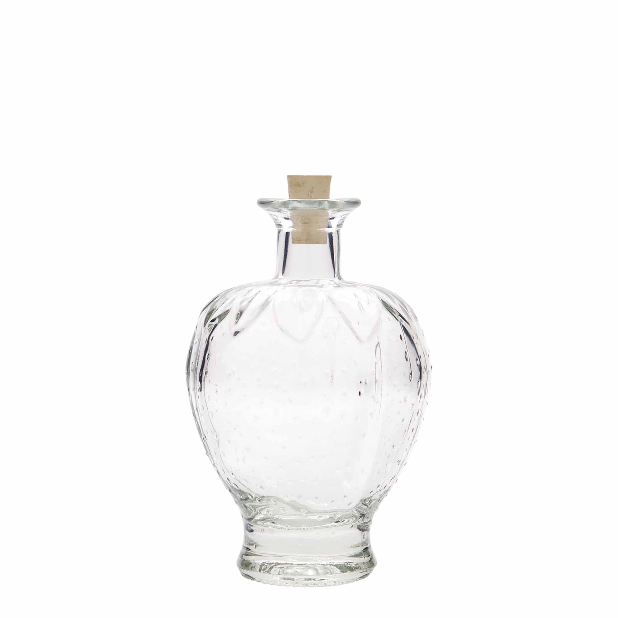 Bouteille en verre 200 ml 'Fraise', bouchage: bouchon