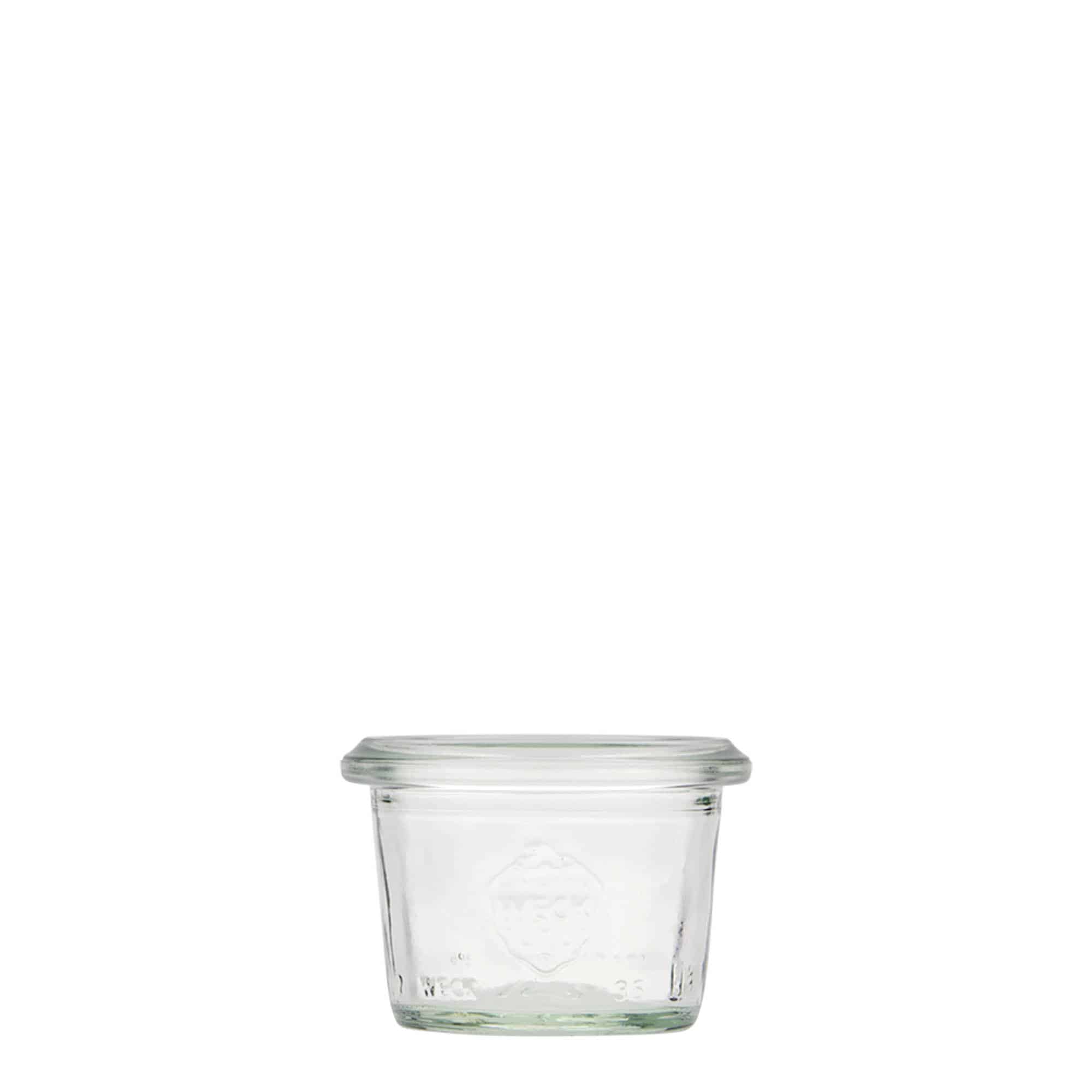 Verrine WECK 35 ml, bouchage: bords arrondis