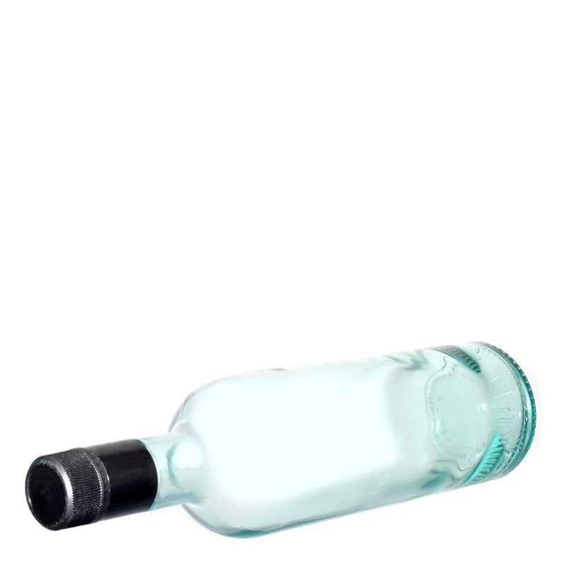 Bouteille de vinaigre / d’huile 750 ml 'Willy New', verre, vert clair, bouchage: DOP