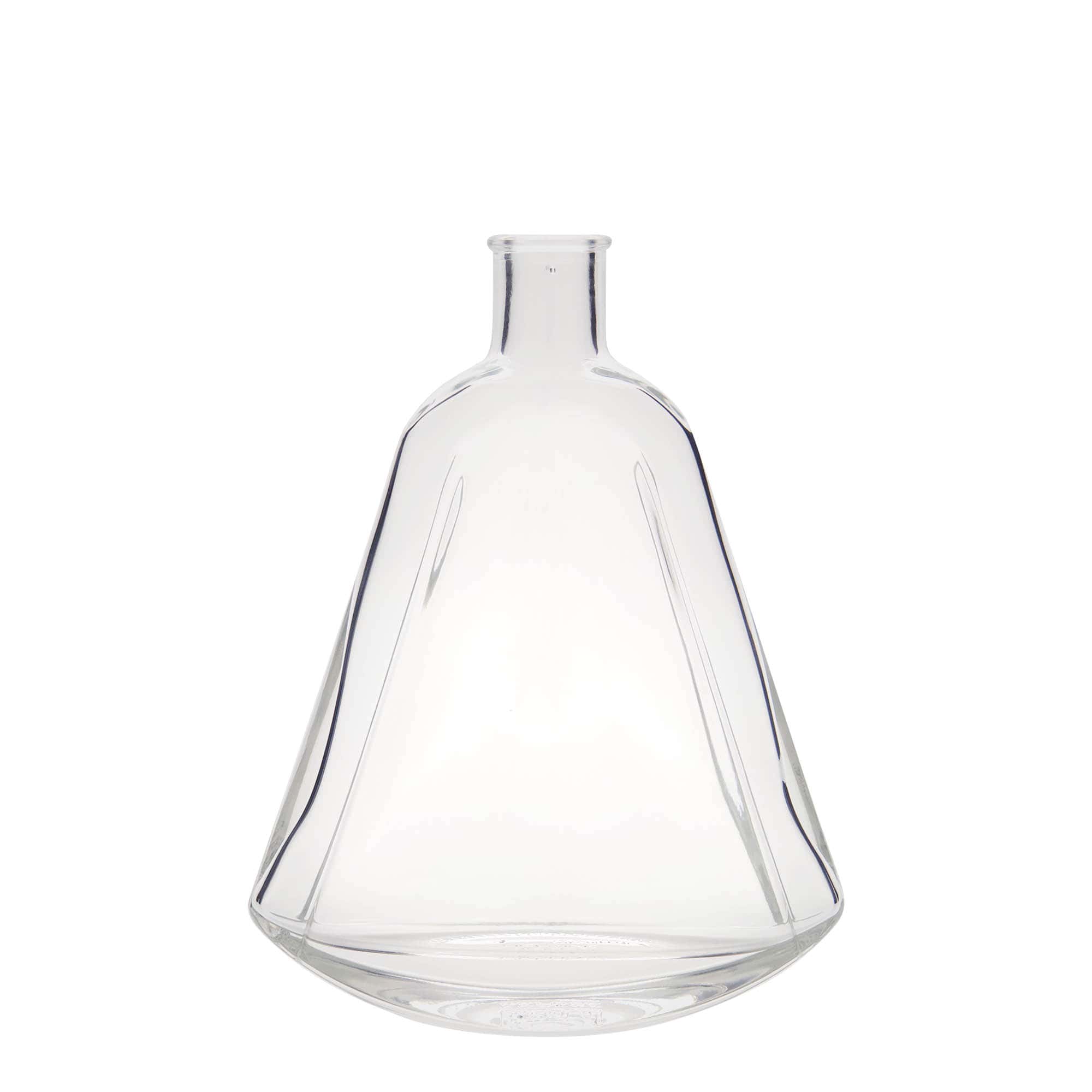 Bouteille en verre 350 ml 'Maurizio', ovale, bouchage: bouchon