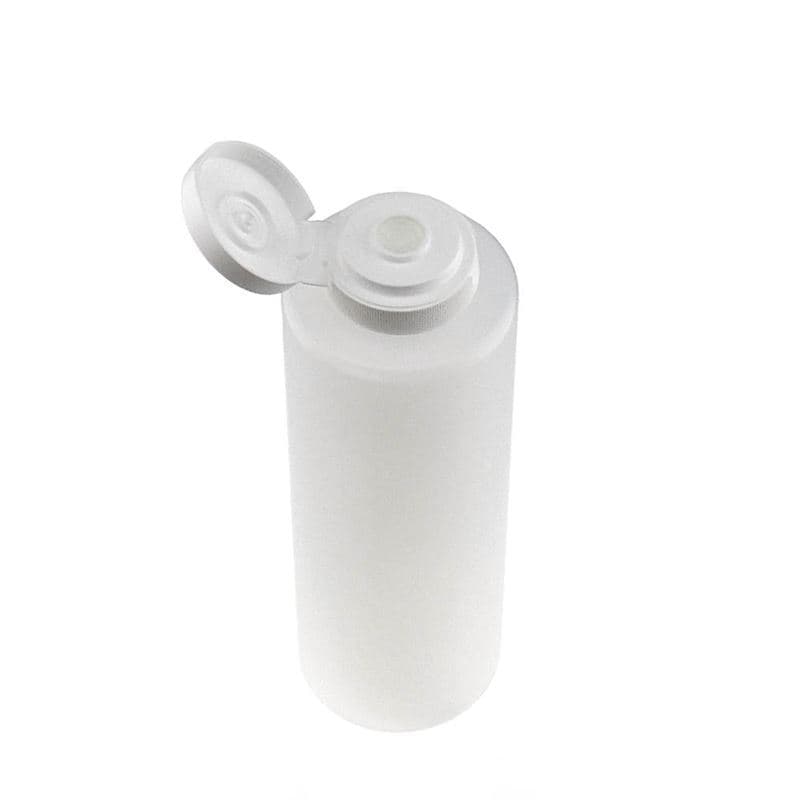 Flacon à sauce 500 ml , plastique LDPE, nature, bouchage: GPI 38/400