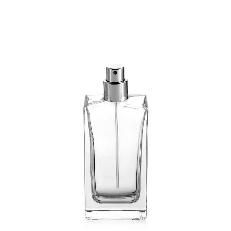 Flacon en verre 50 ml 'St. Tropez', rectangulaire