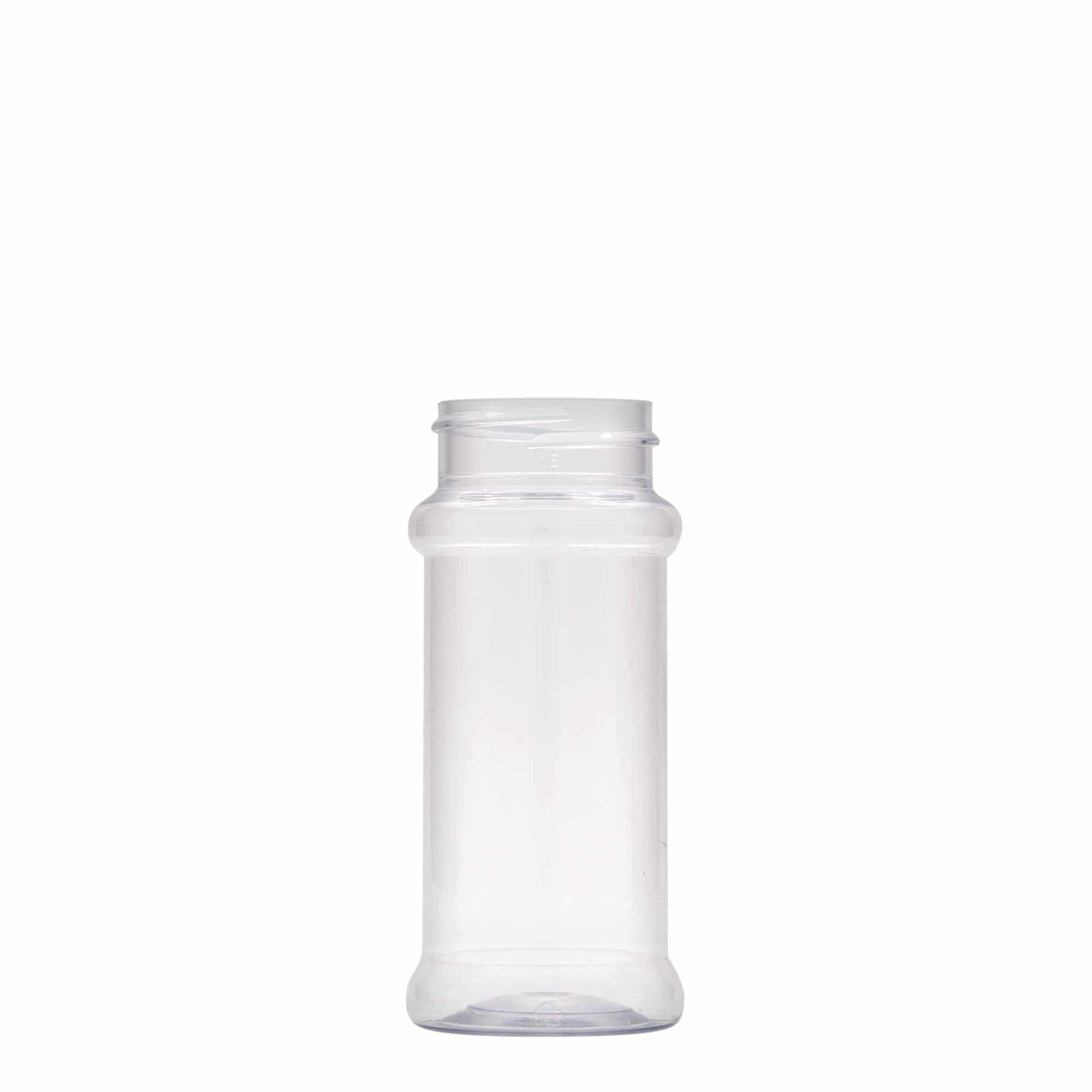 Pot à épices en PET 100 ml, plastique, bouchage: GPI 38/400