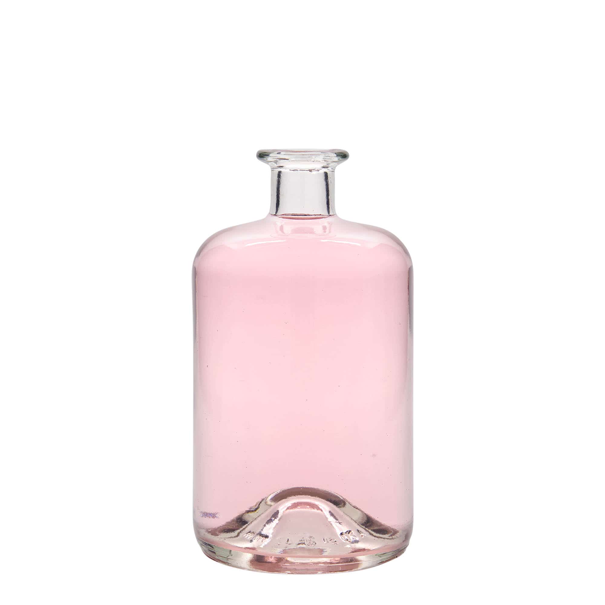 Glazen fles Apotheker, 700 ml, monding: kurk