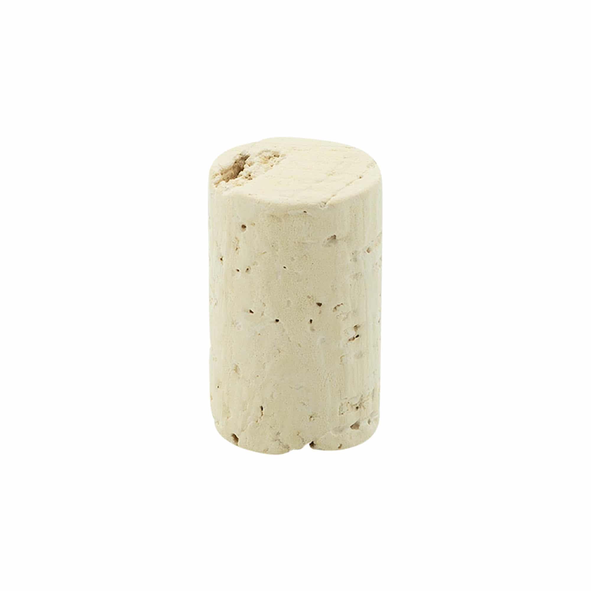 Wijnkurk, 24 mm, natuurkurk, beige, voor monding: kurk