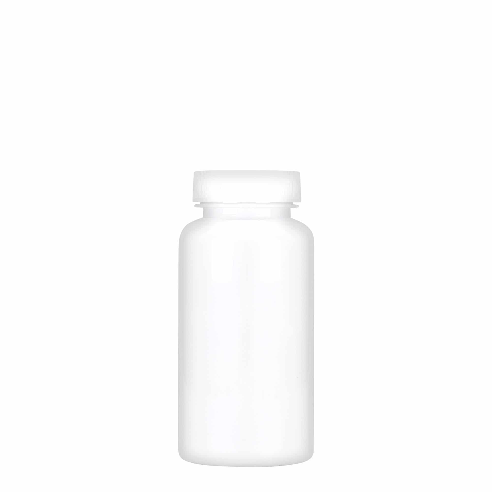 Pet-medicijnpotje, 150 ml, kunststof, wit, monding: GPI 38/400