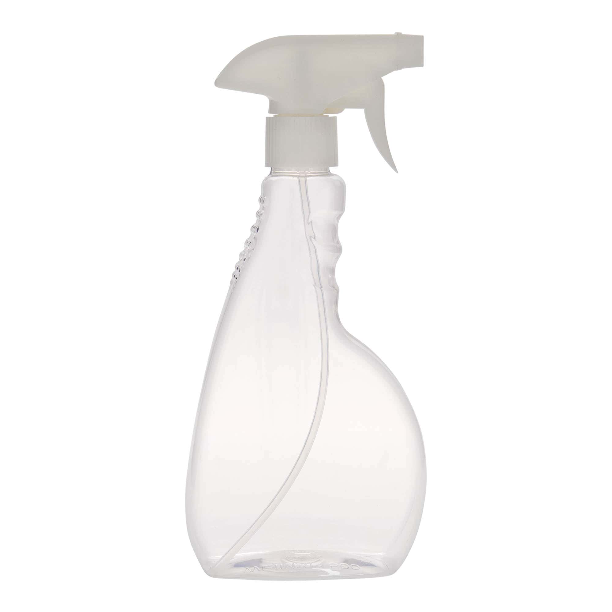 Flacon vaporisateur en PET 500 ml 'Piccobello', carré, plastique, bouchage: Bougage à vis