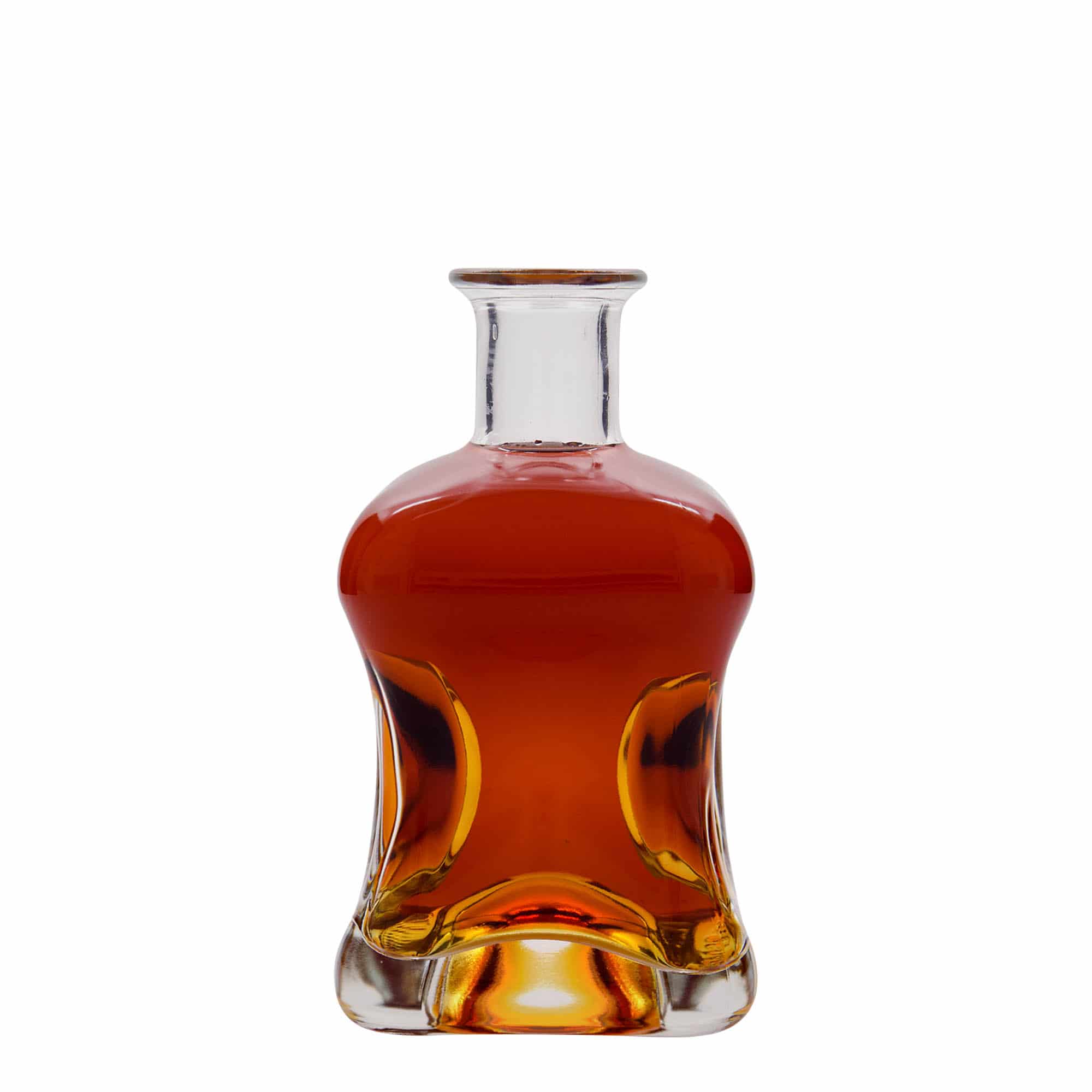 Bouteille en verre 500 ml 'Dublin', carrée, bouchage: bouchon