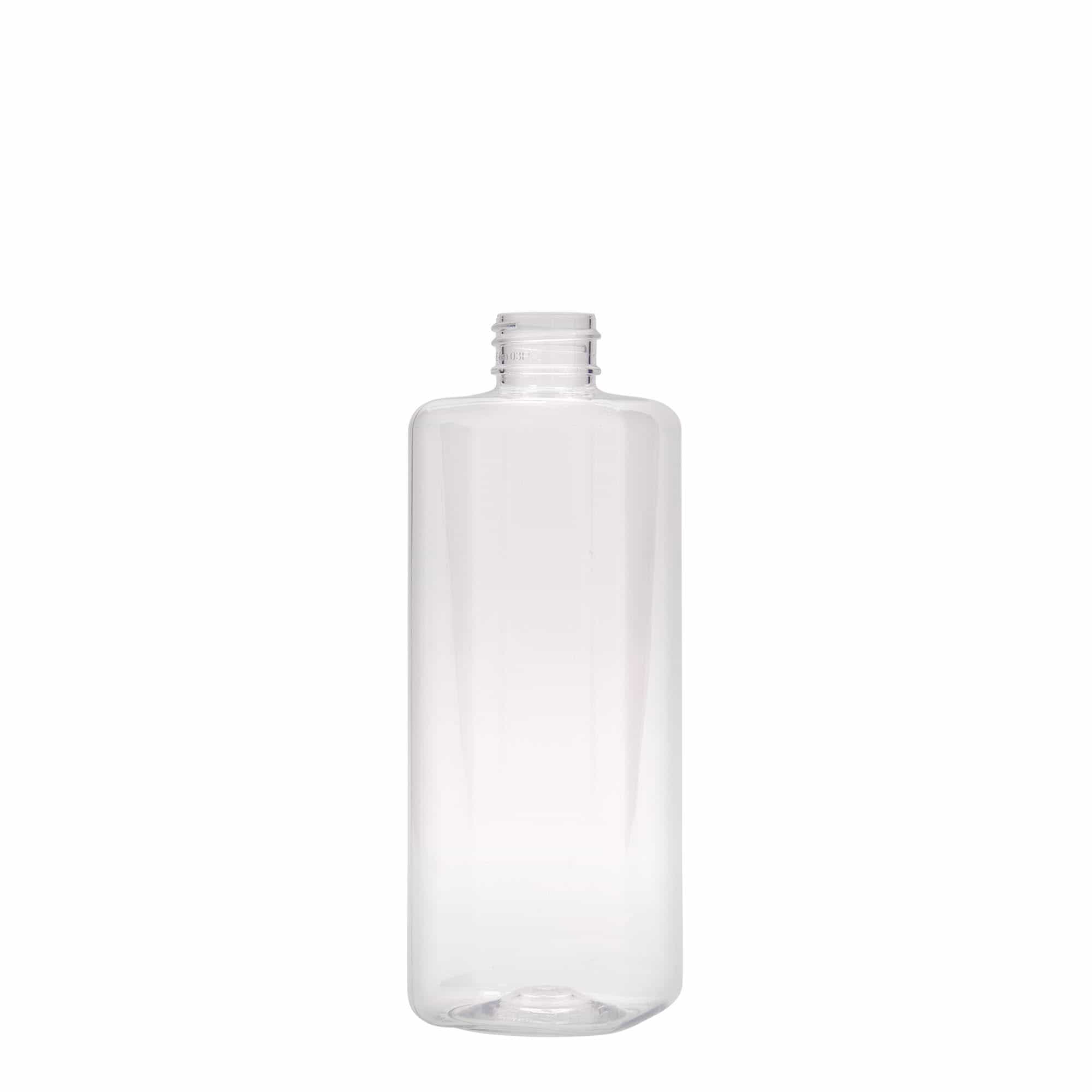 Petfles 'Karl', 300 ml, vierkant, kunststof, monding: GPI 24/410