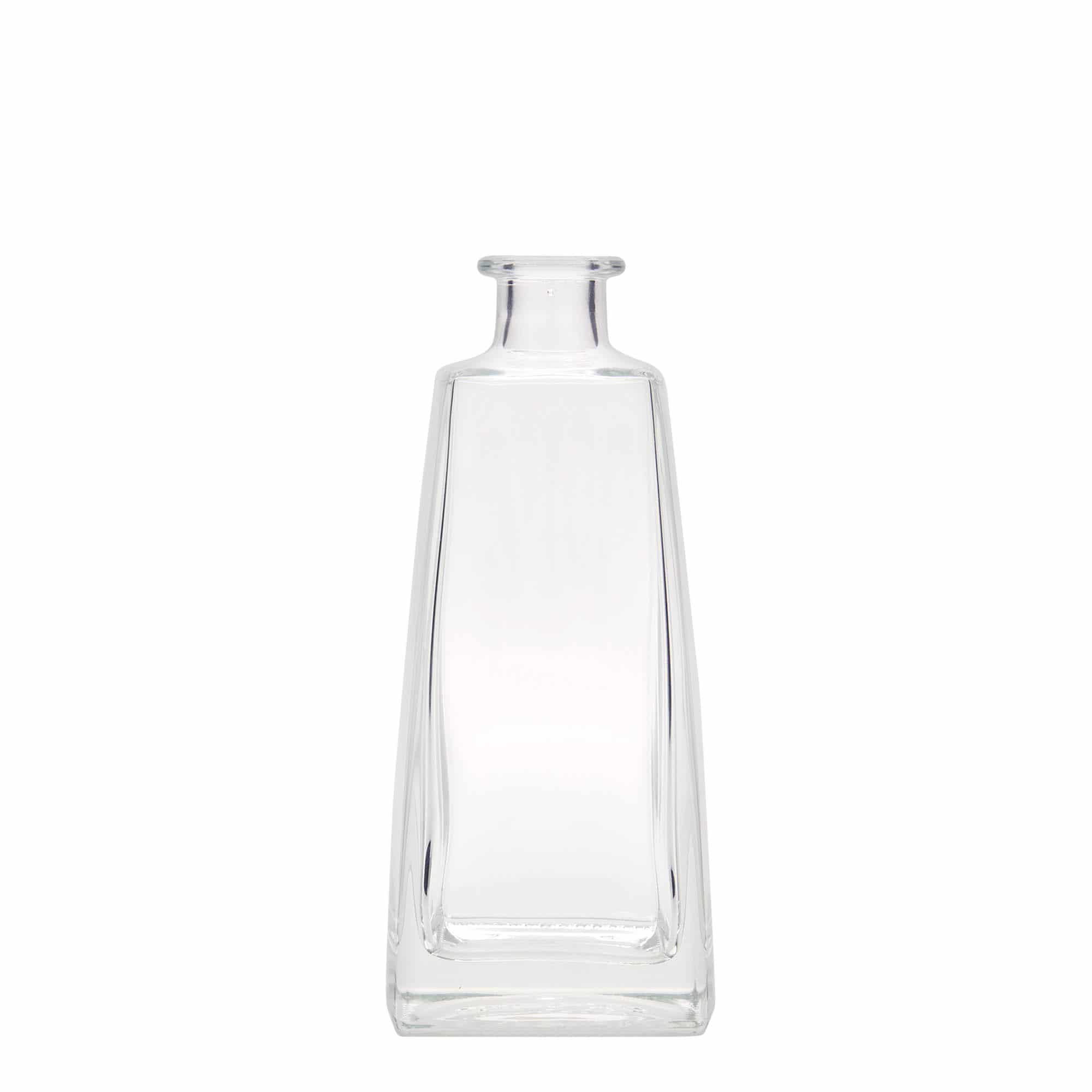 Bouteille en verre 350 ml 'Timmy', rectangulaire, bouchage: bouchon