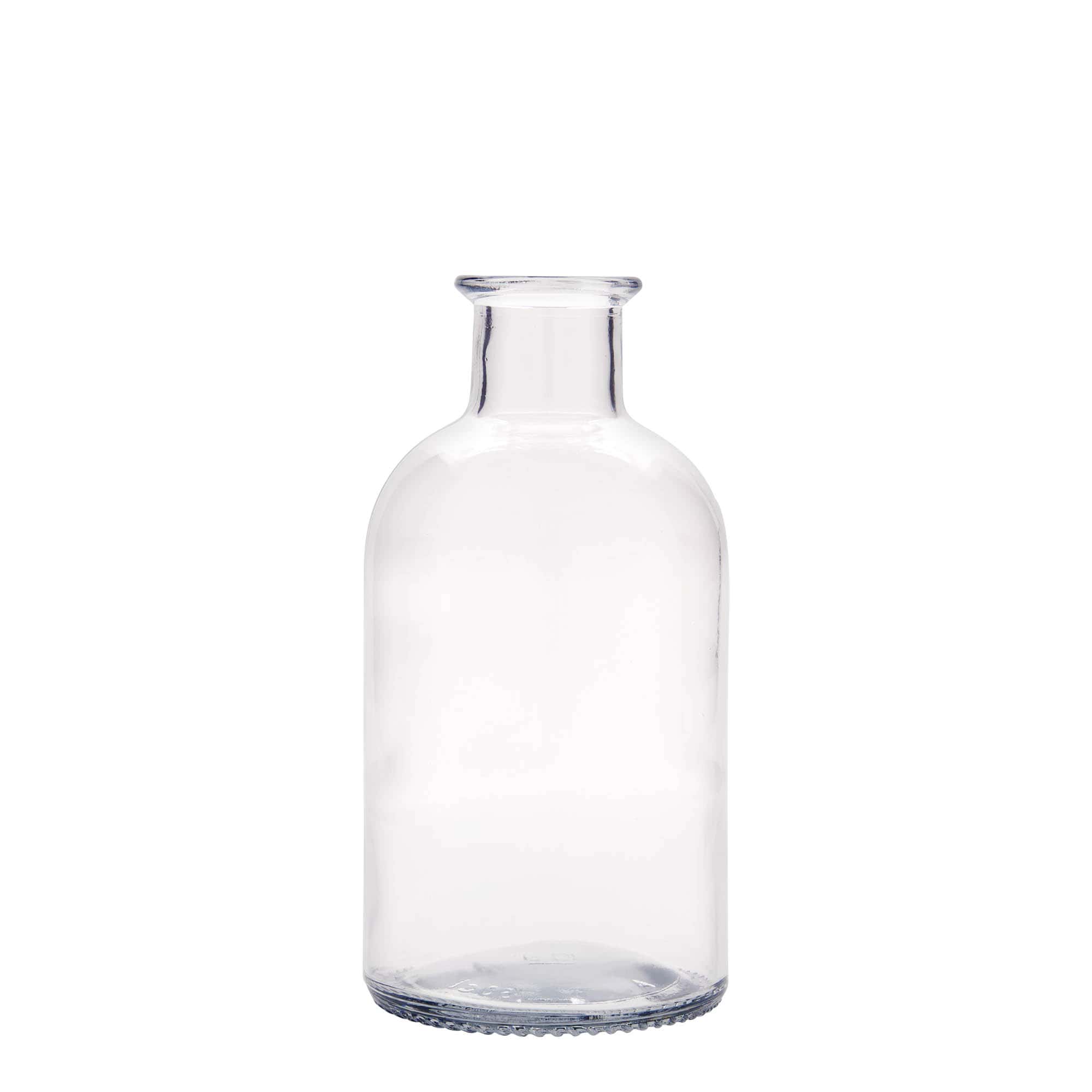 Glazen fles Apotheker 'Italia', 500 ml, monding: kurk