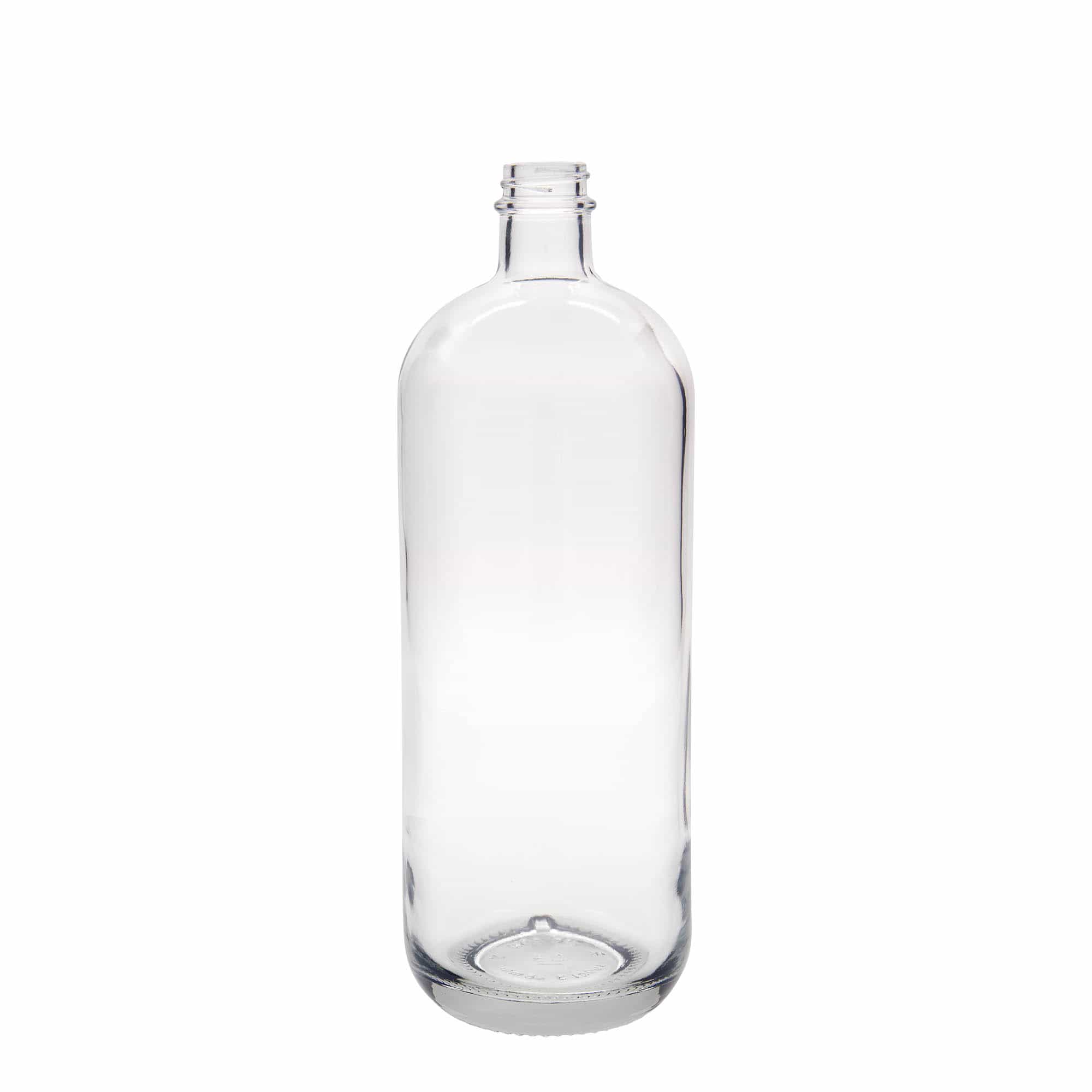 Glazen fles 'Lotto', 1000 ml, monding: GPI 28