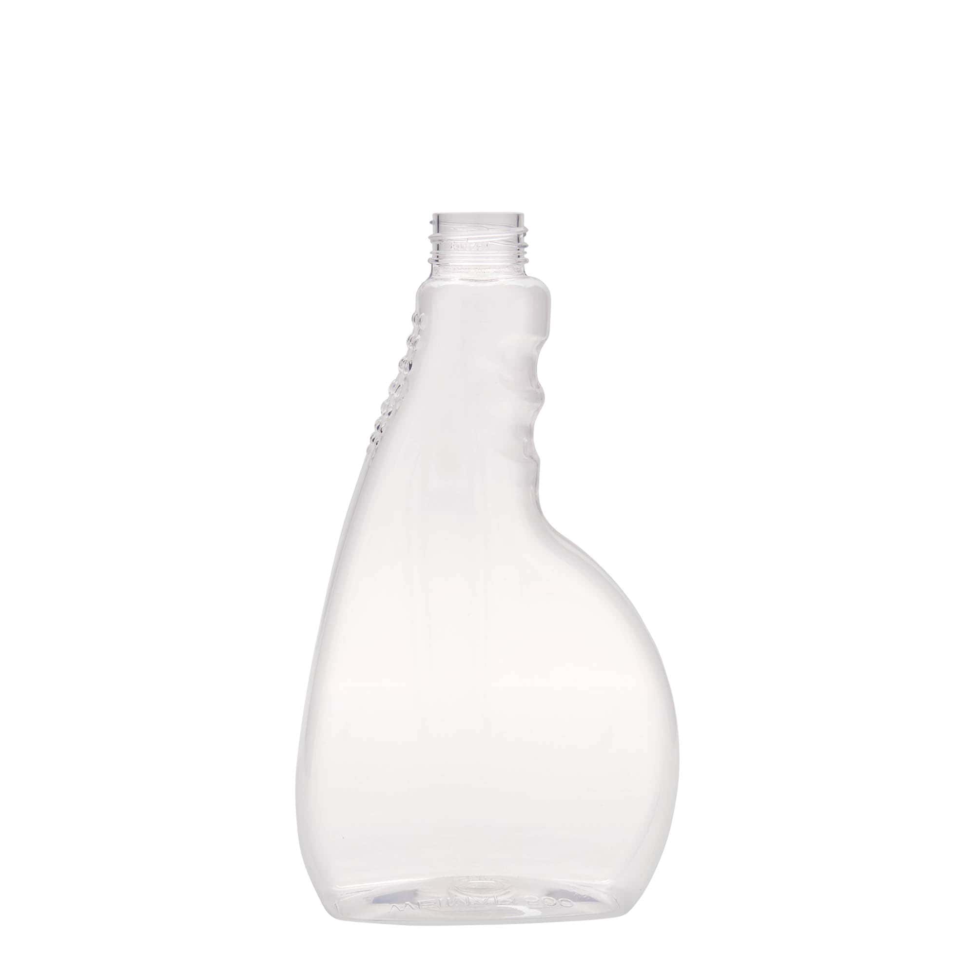 Flacon vaporisateur en PET 500 ml 'Piccobello', carré, plastique, bouchage: Bougage à vis